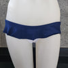 Loco Boutique Solid Skirted Bottom - BLUE / XS