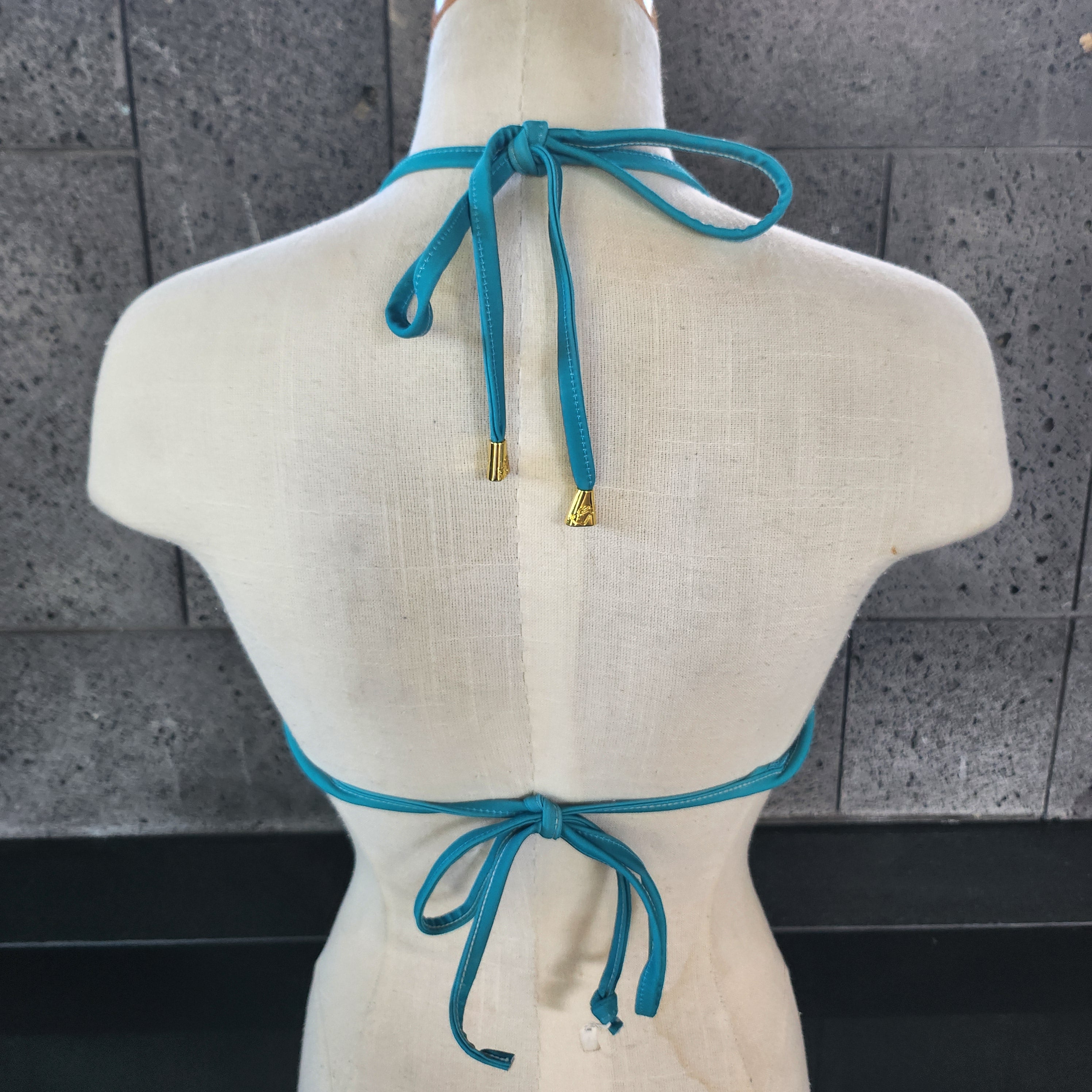 Loco Boutique Solid Logo Tie Back Underwire