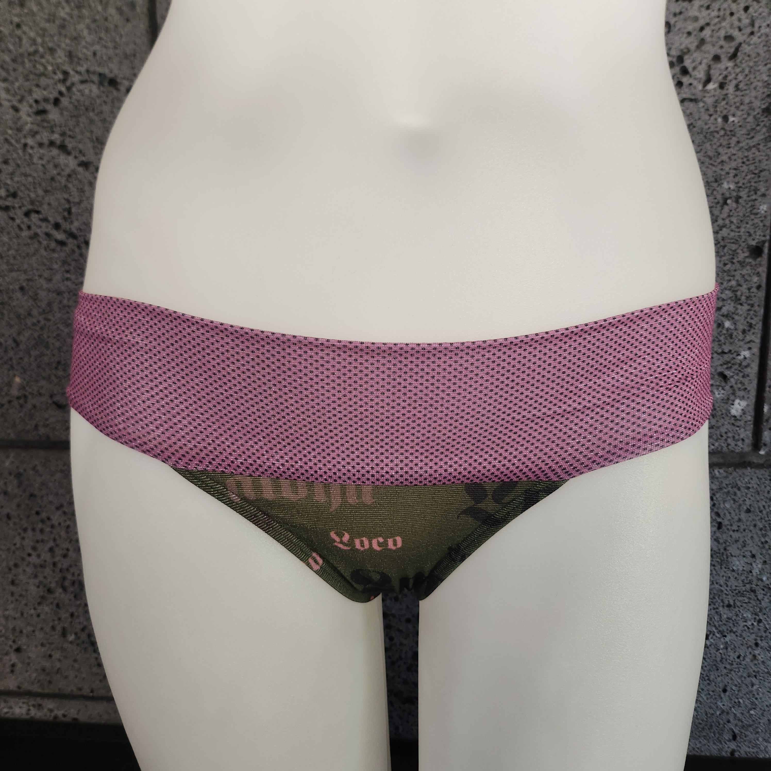 Loco Camo Swimwear Wide Banded Bottom