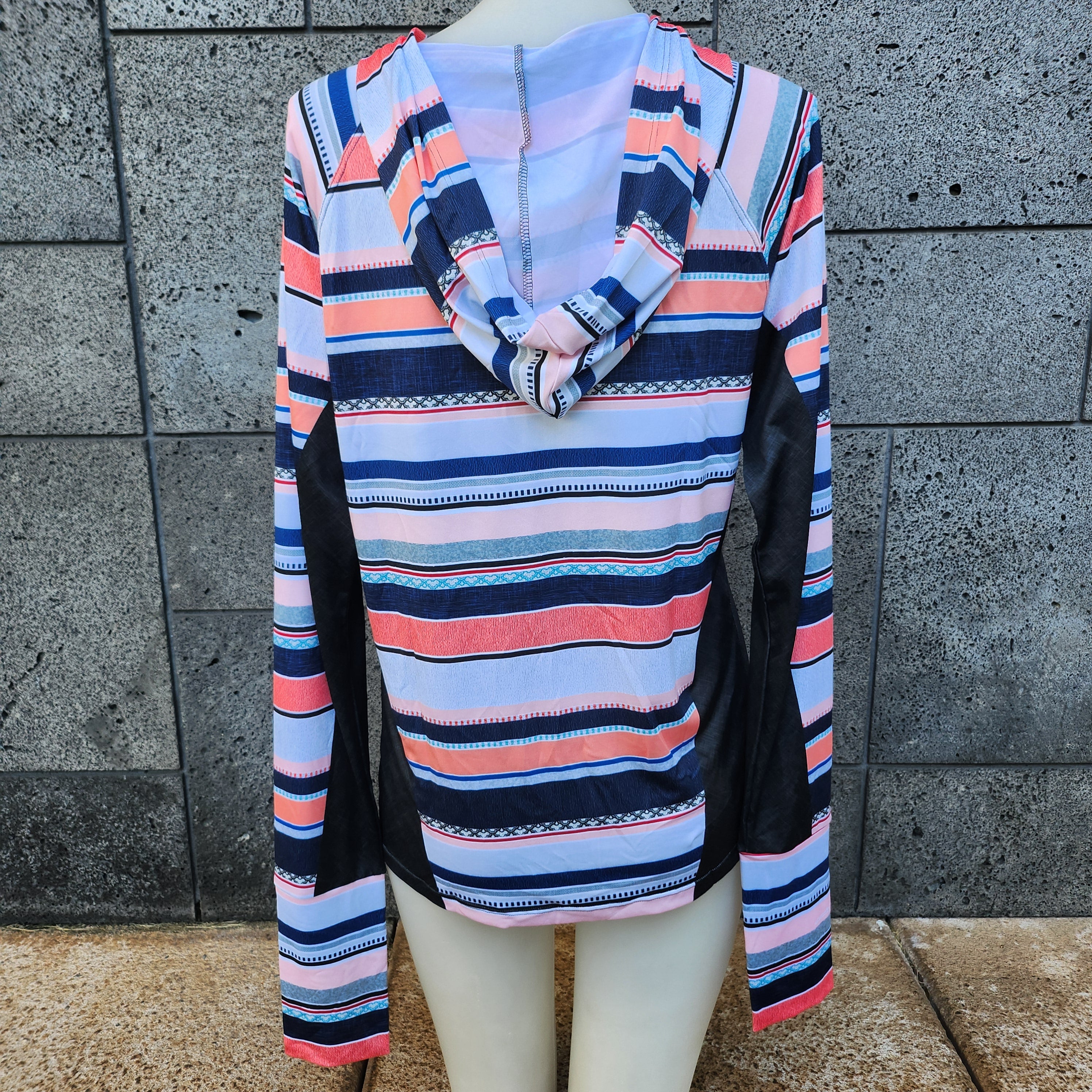 Rashguard con capucha Da Stripes