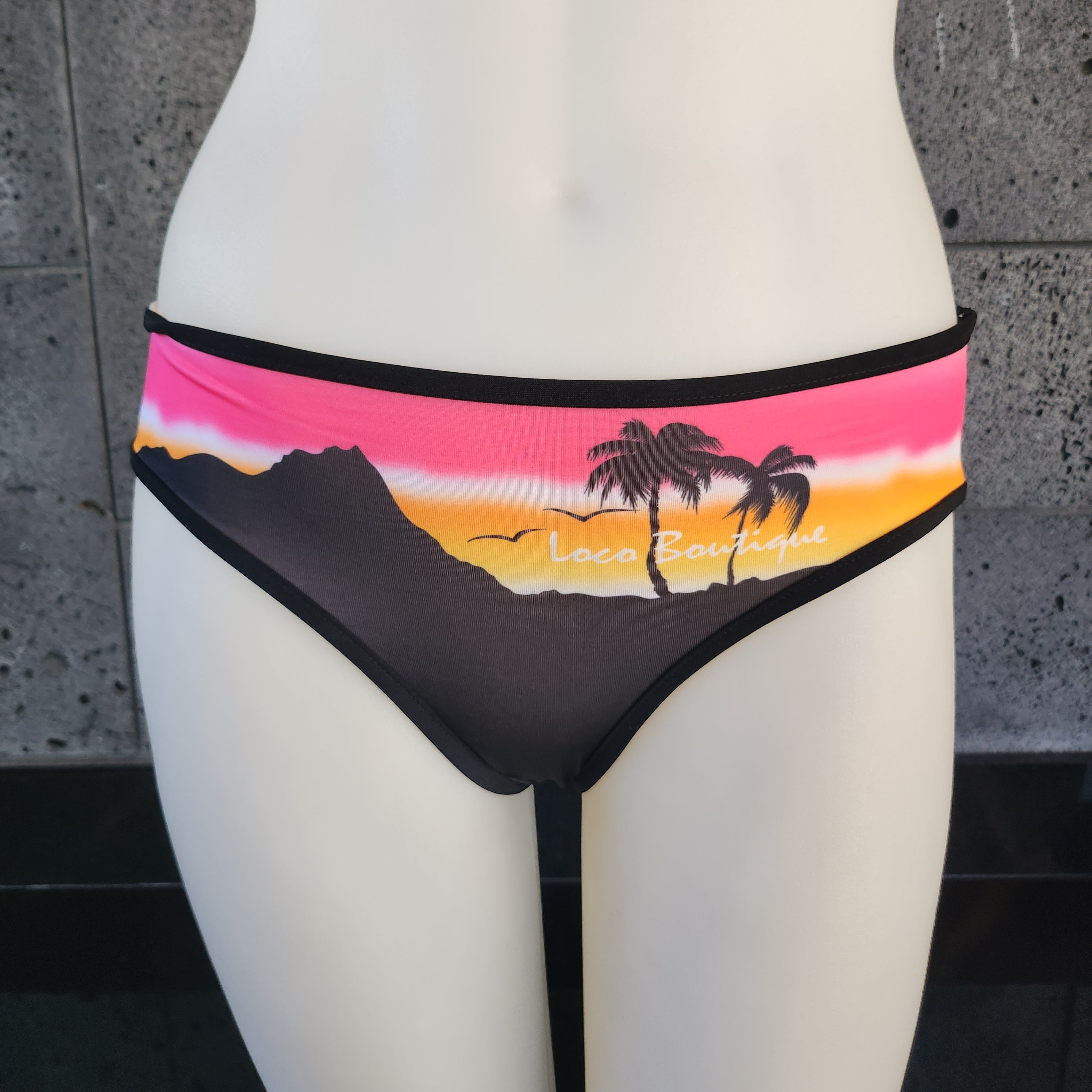 Loco Boutique Tie Dye Shadow 3-inch Sides