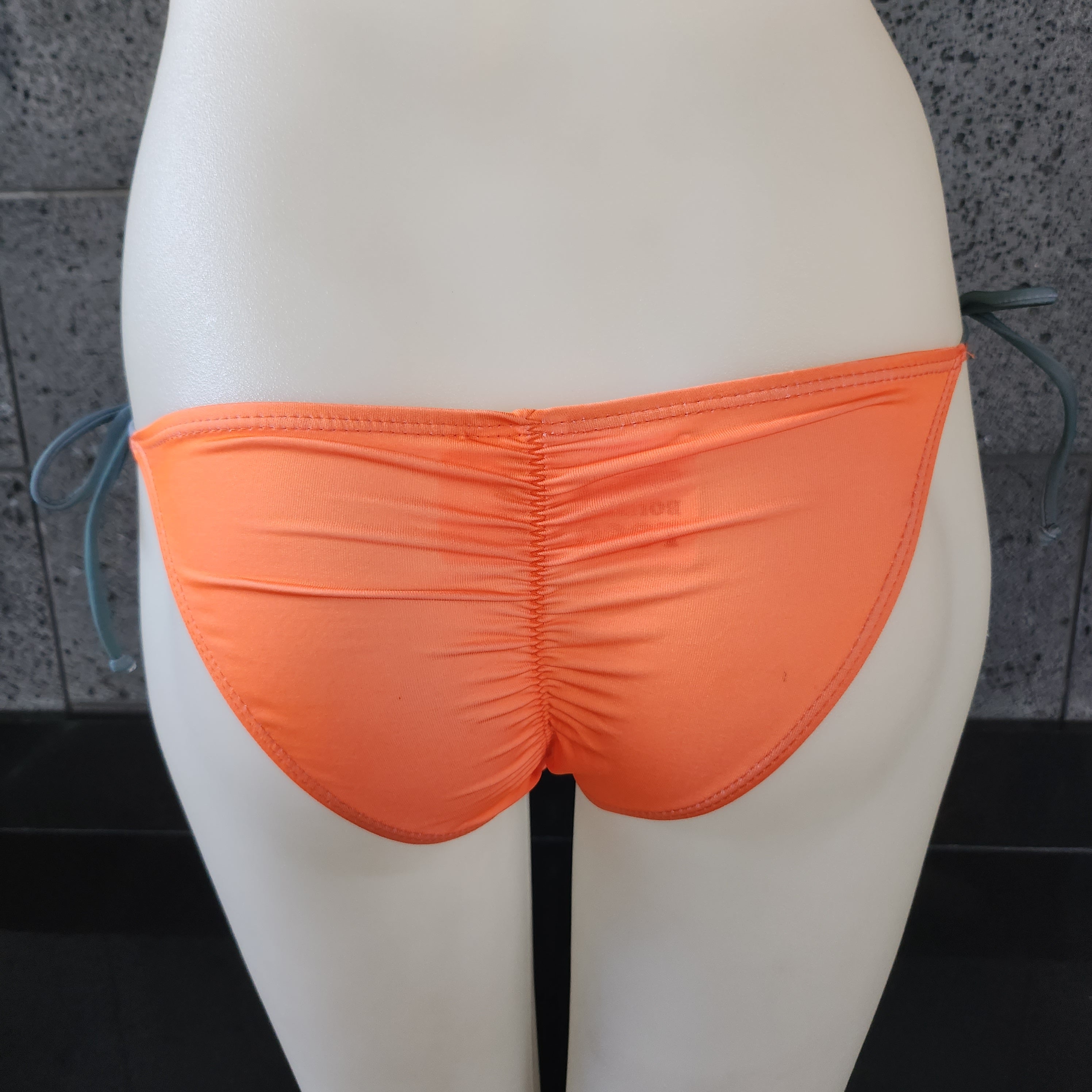 Loco Boutique Solid Bright Cinched Back Side Ties