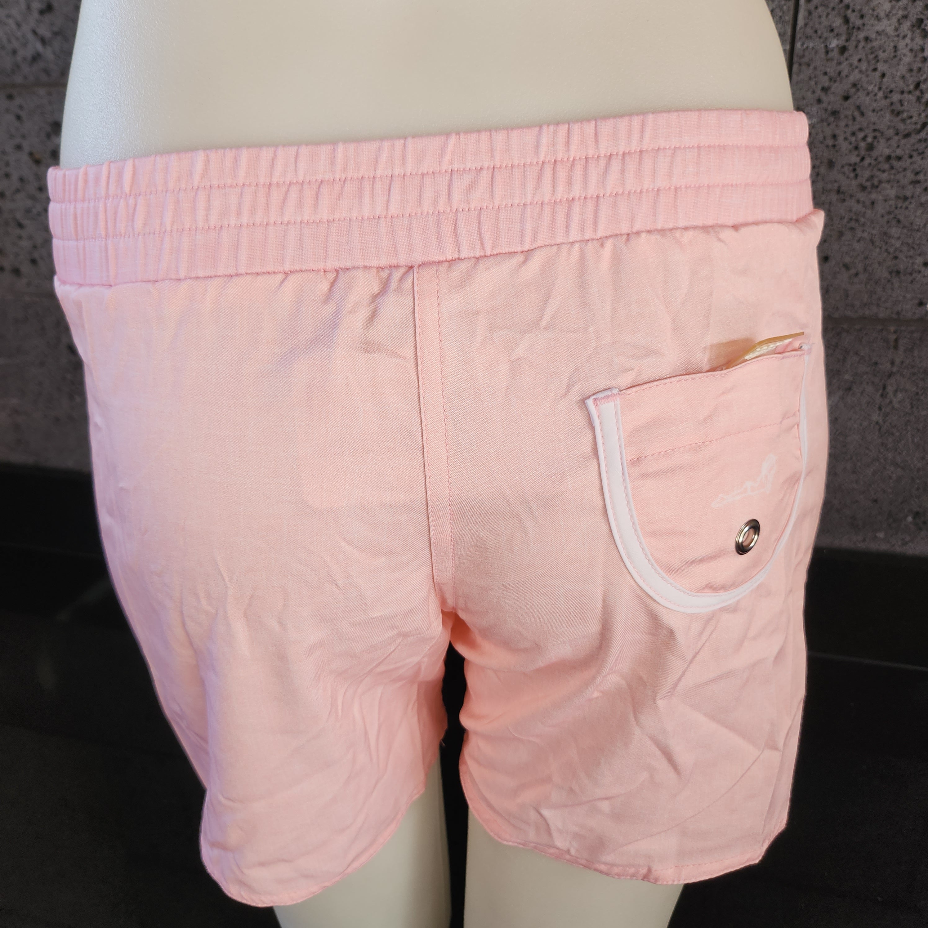 Loco Boutique Linen Mid-Thigh Length Boardshort