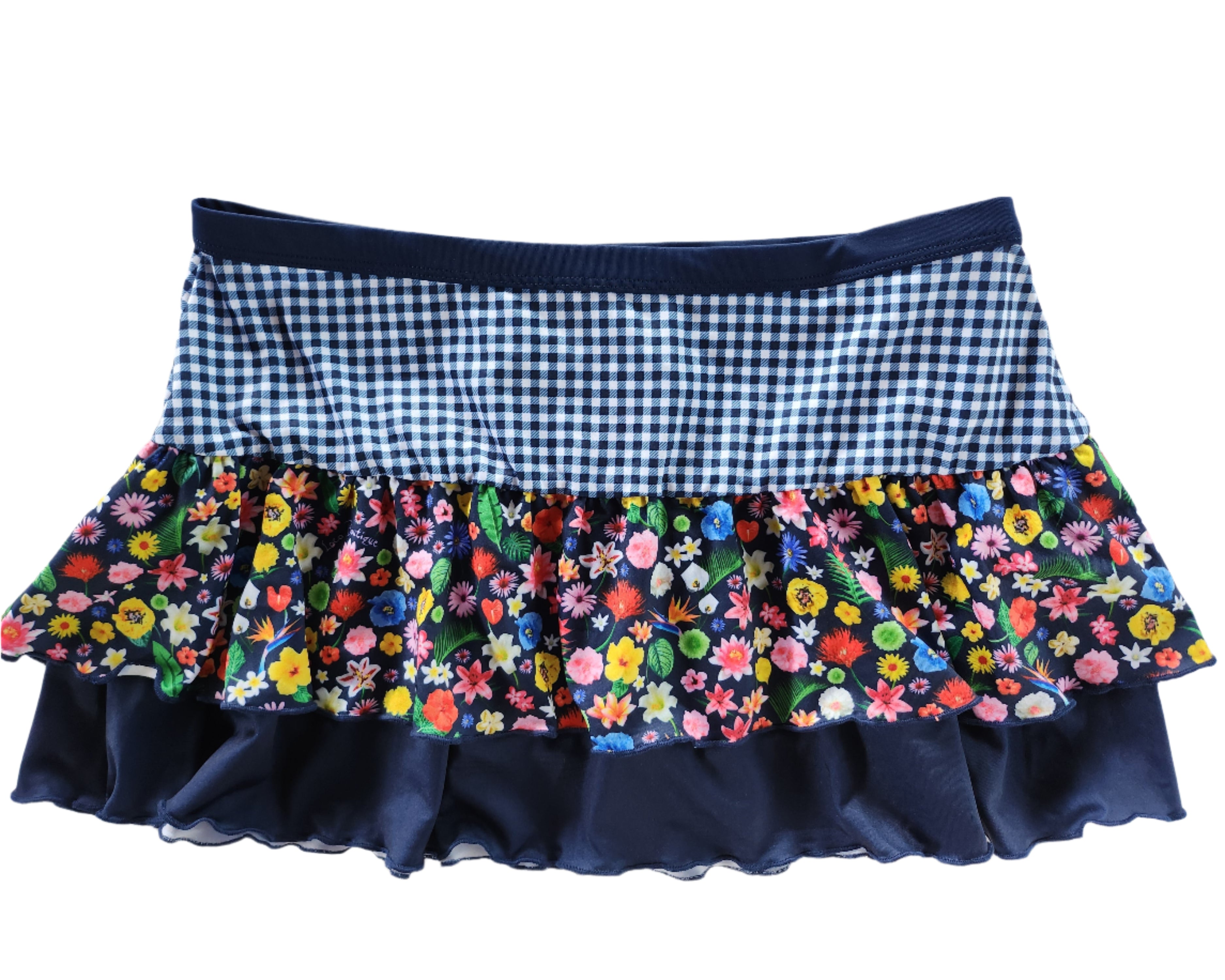 Loco Boutique Bloom Double Ruffle Skirt