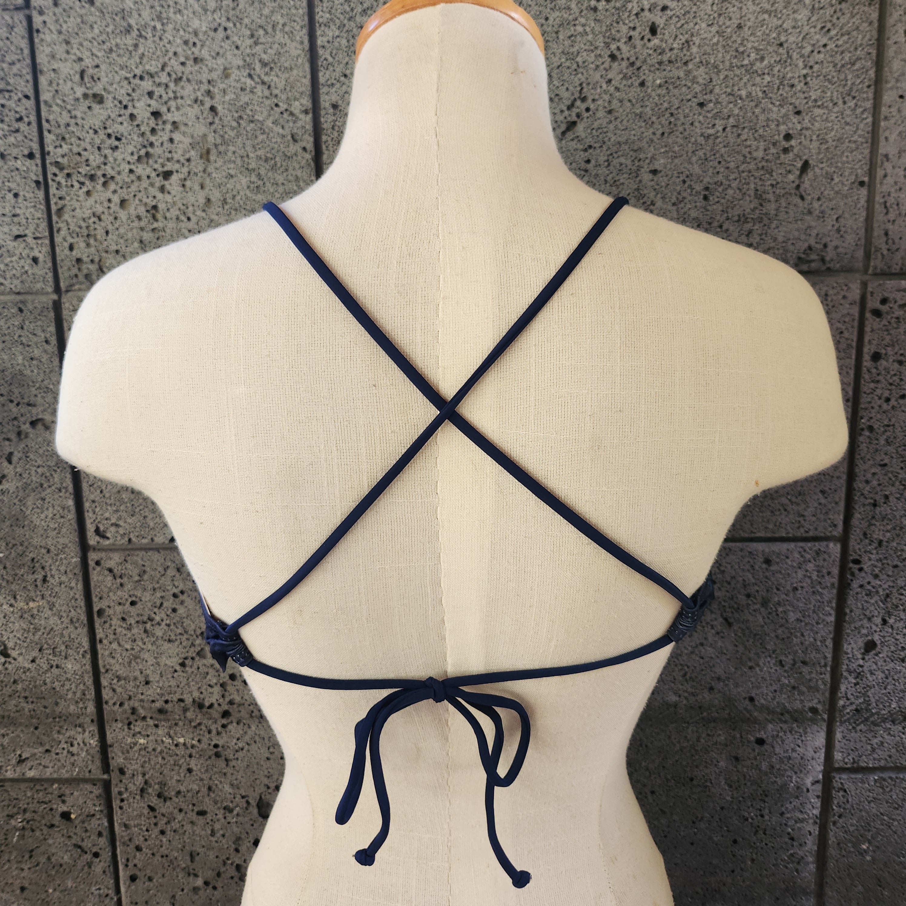 Loco Boutique Lagoon Flounce Crop Top