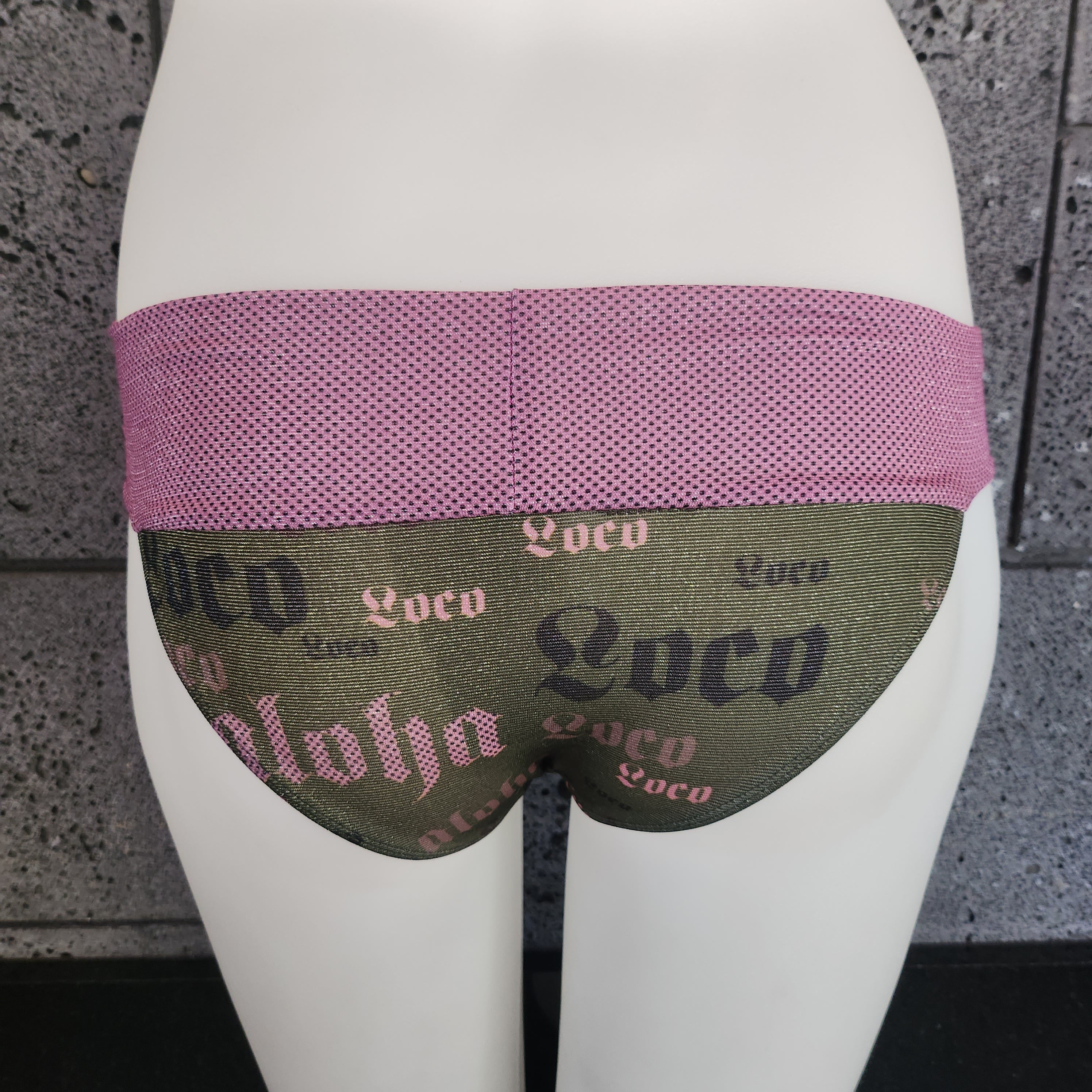 Loco Camo Swimwear Wide Banded Bottom