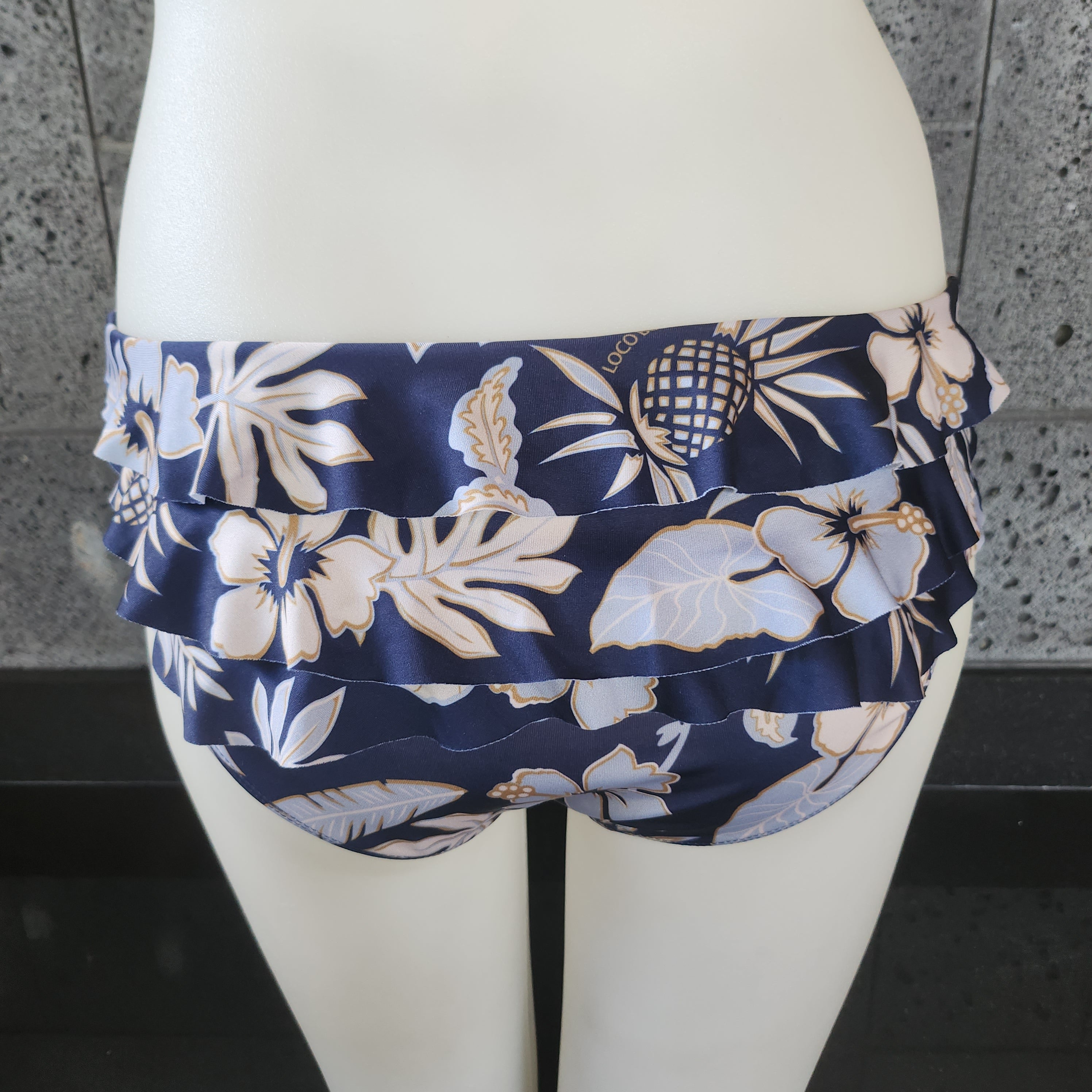 Loco Boutique Thicket 3-Tier Ruffled Mid Rise