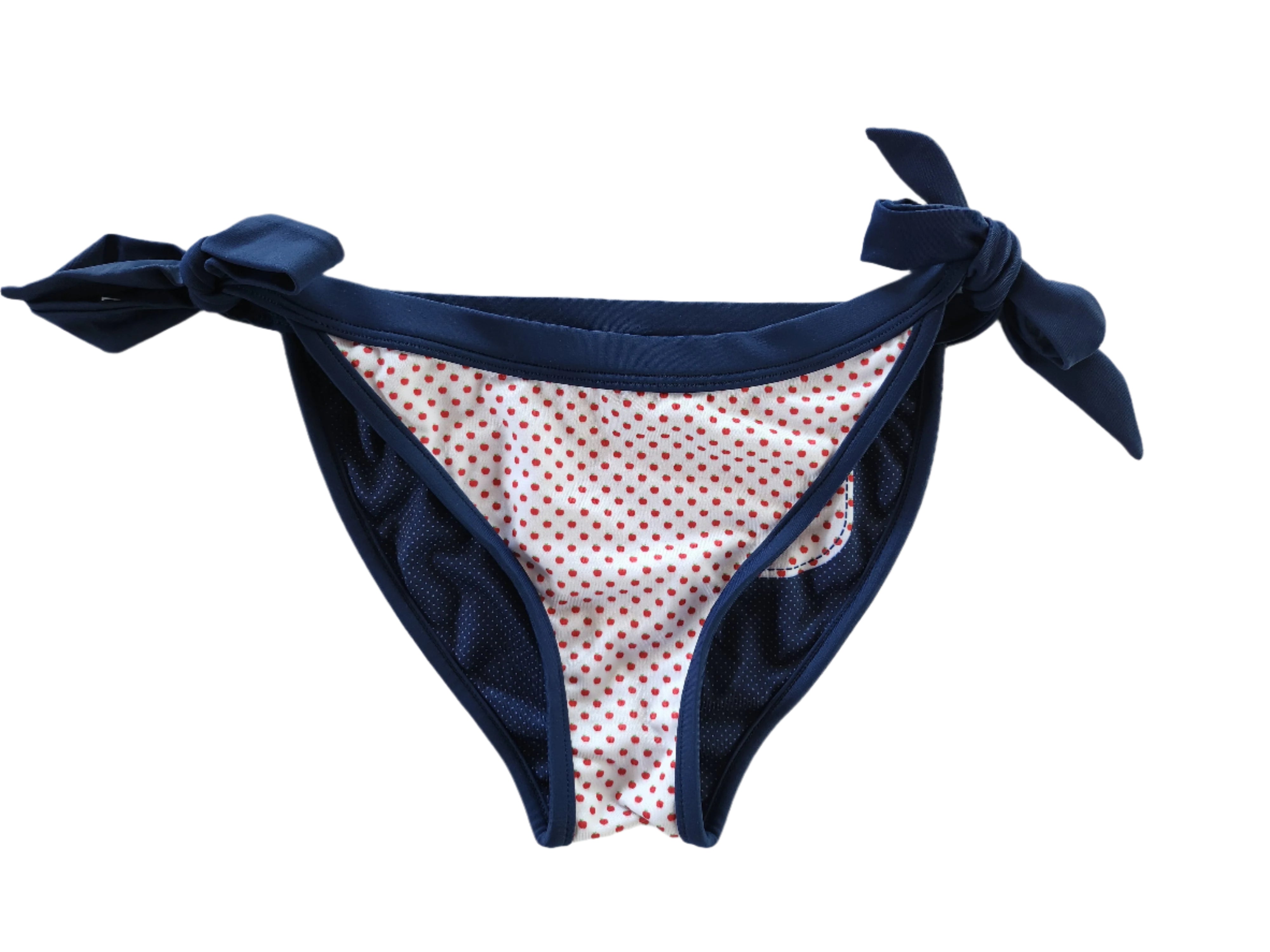 Loco Boutique Apples n Dots Reversible Banded Waist