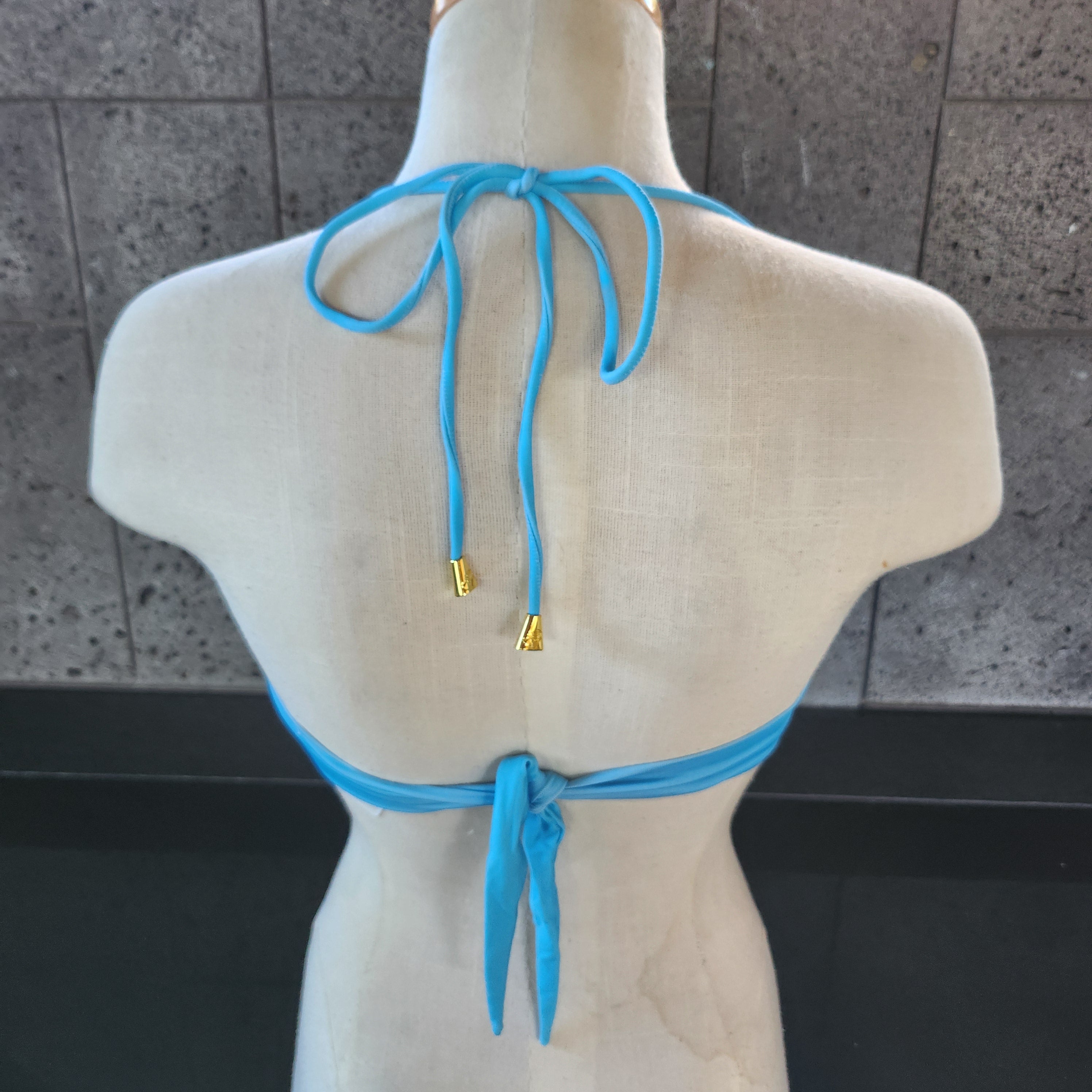 Loco Boutique Solid Logo Twisted Bandeau - Loco Boutique