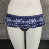 Loco Boutique Loco Broidery Skirted Swim Bottom - NAVY / XS