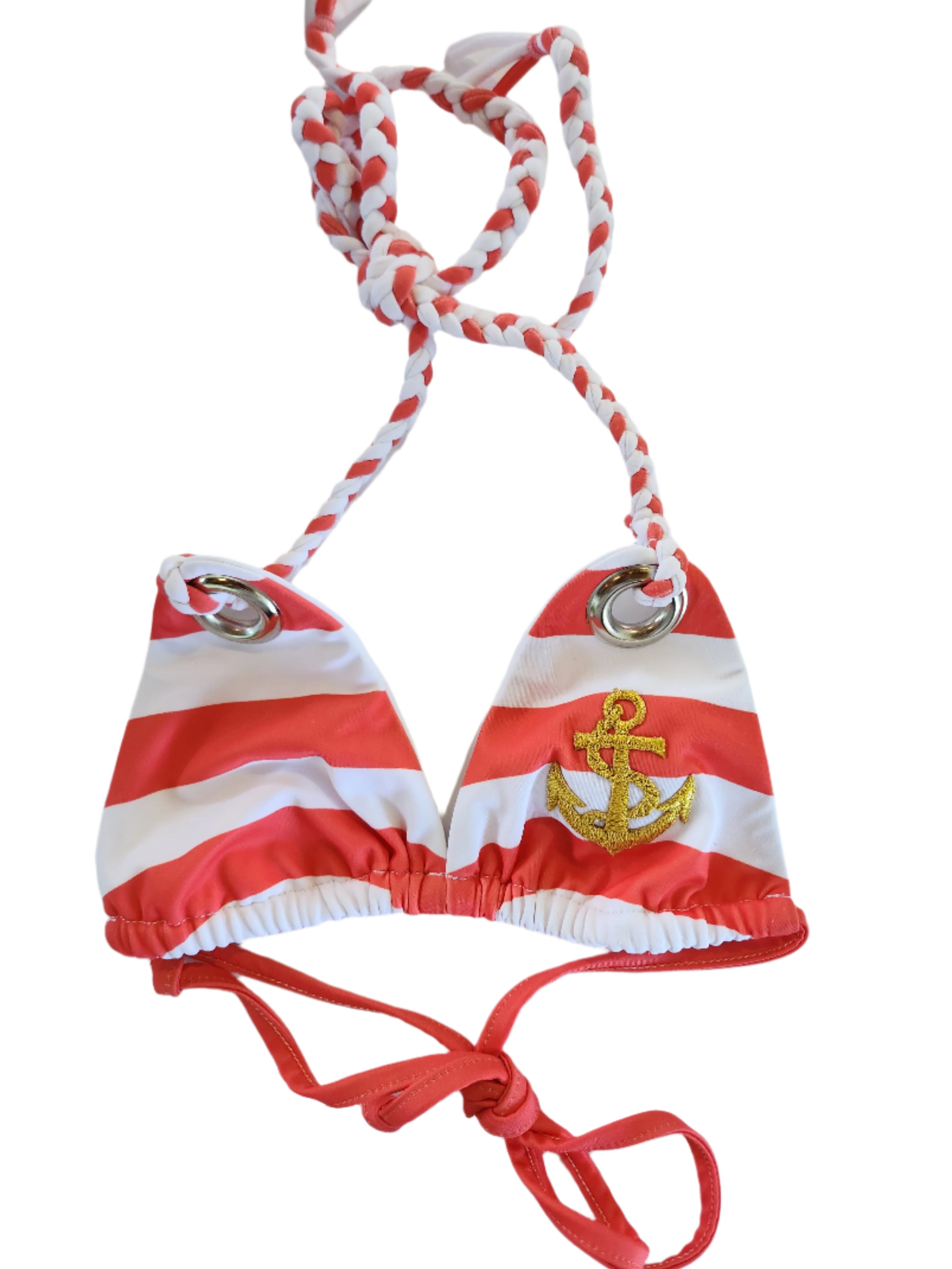 Loco Boutique Sailor Triangle Bikini Top