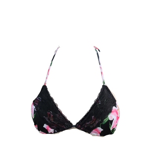 Loco Boutique Lilies Lace Triangle Bikini Top - Loco Boutique