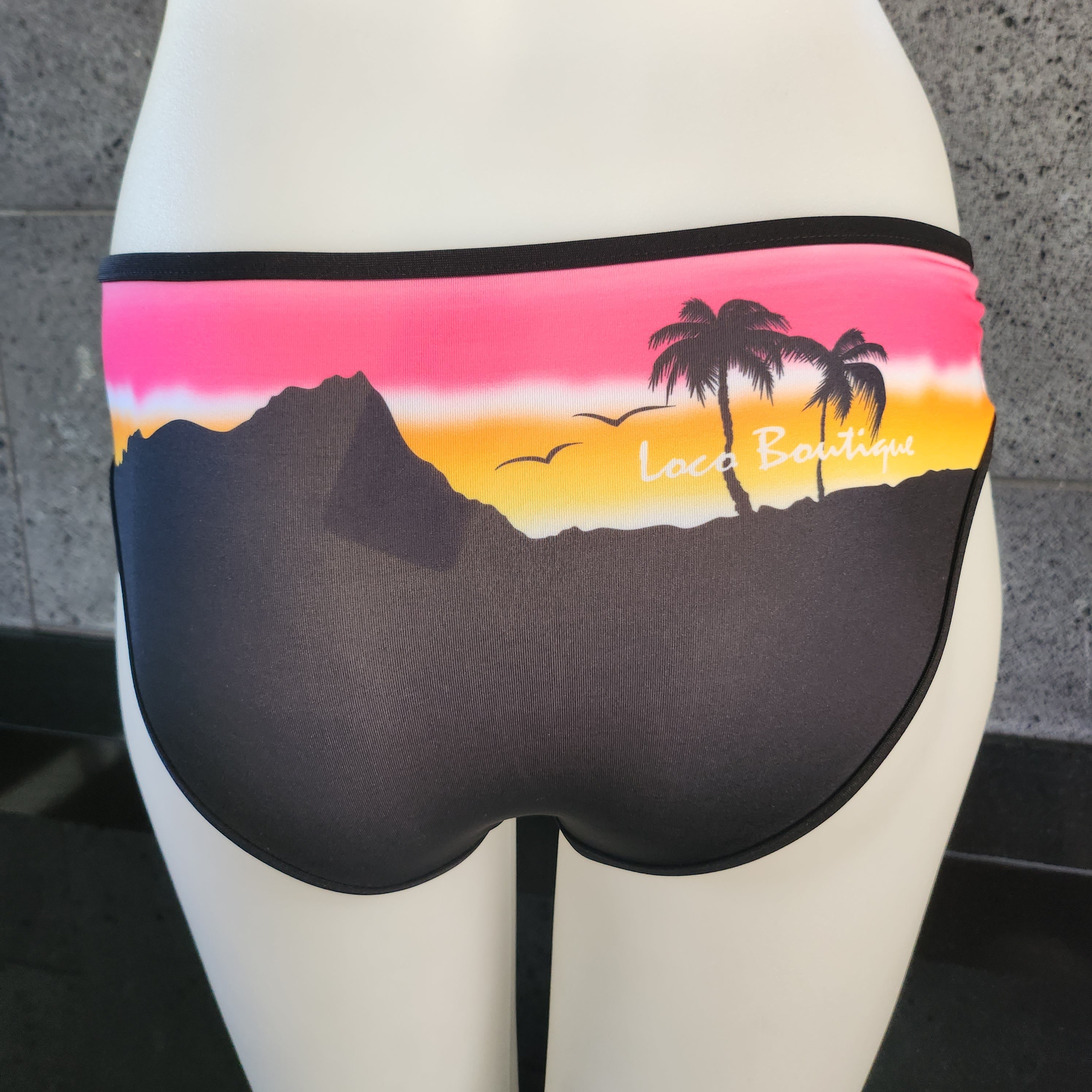 Loco Boutique Tie Dye Shadow 3-inch Sides