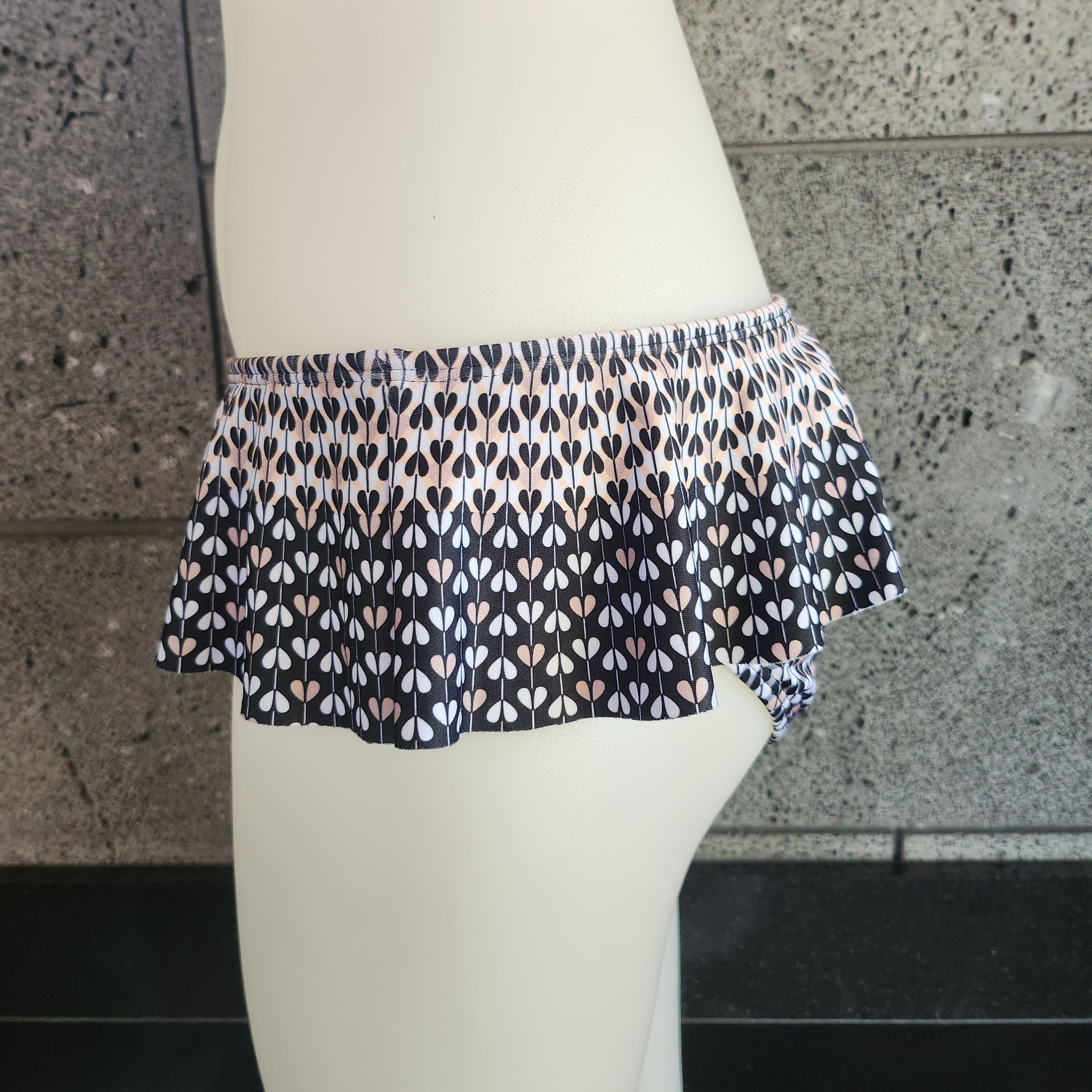 Heart of Arrow Skirted Bottom