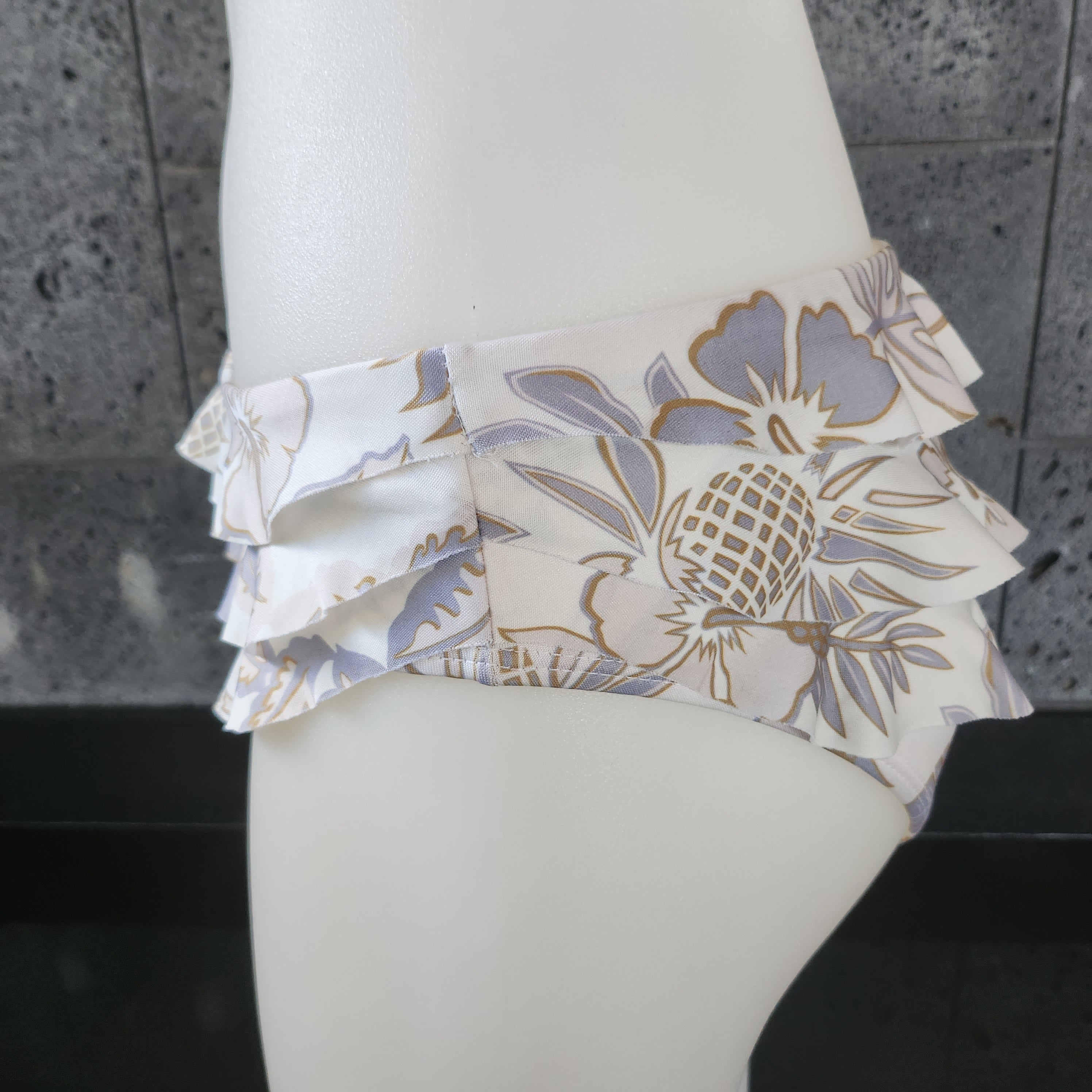 Loco Boutique Thicket 3-Tier Ruffled Mid Rise