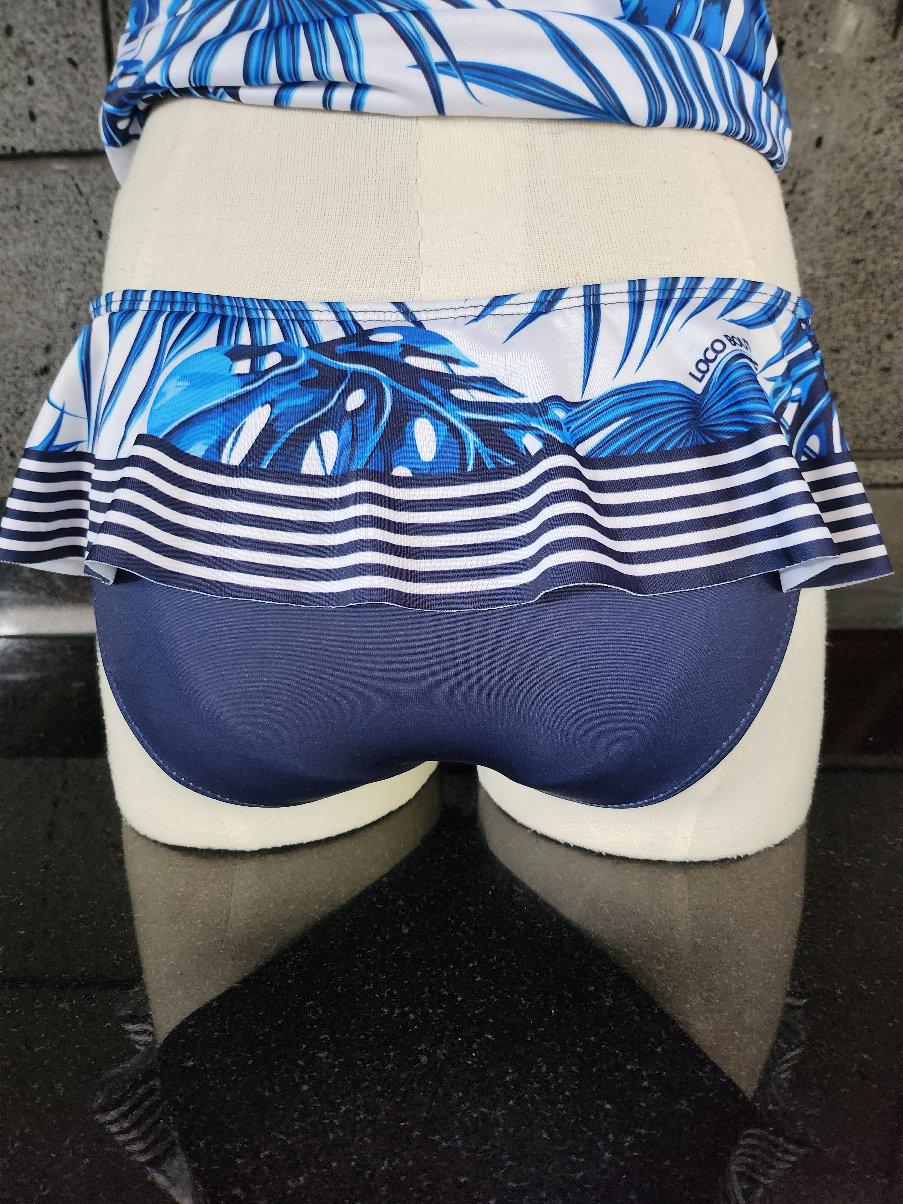 Blue Girl Skirted Bottom - Loco Boutique