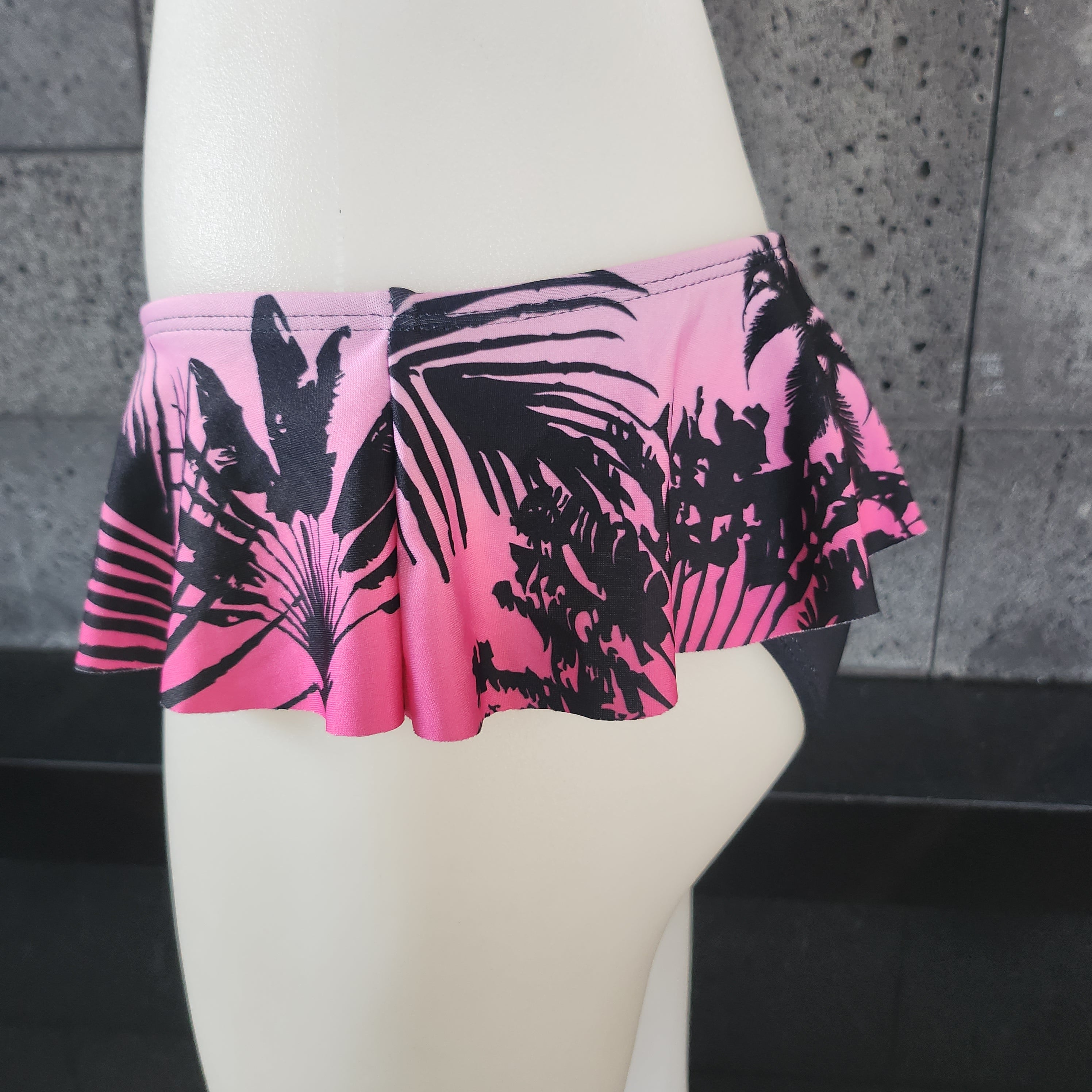 Loco Boutique Shadow Stripe Skirted Bottom