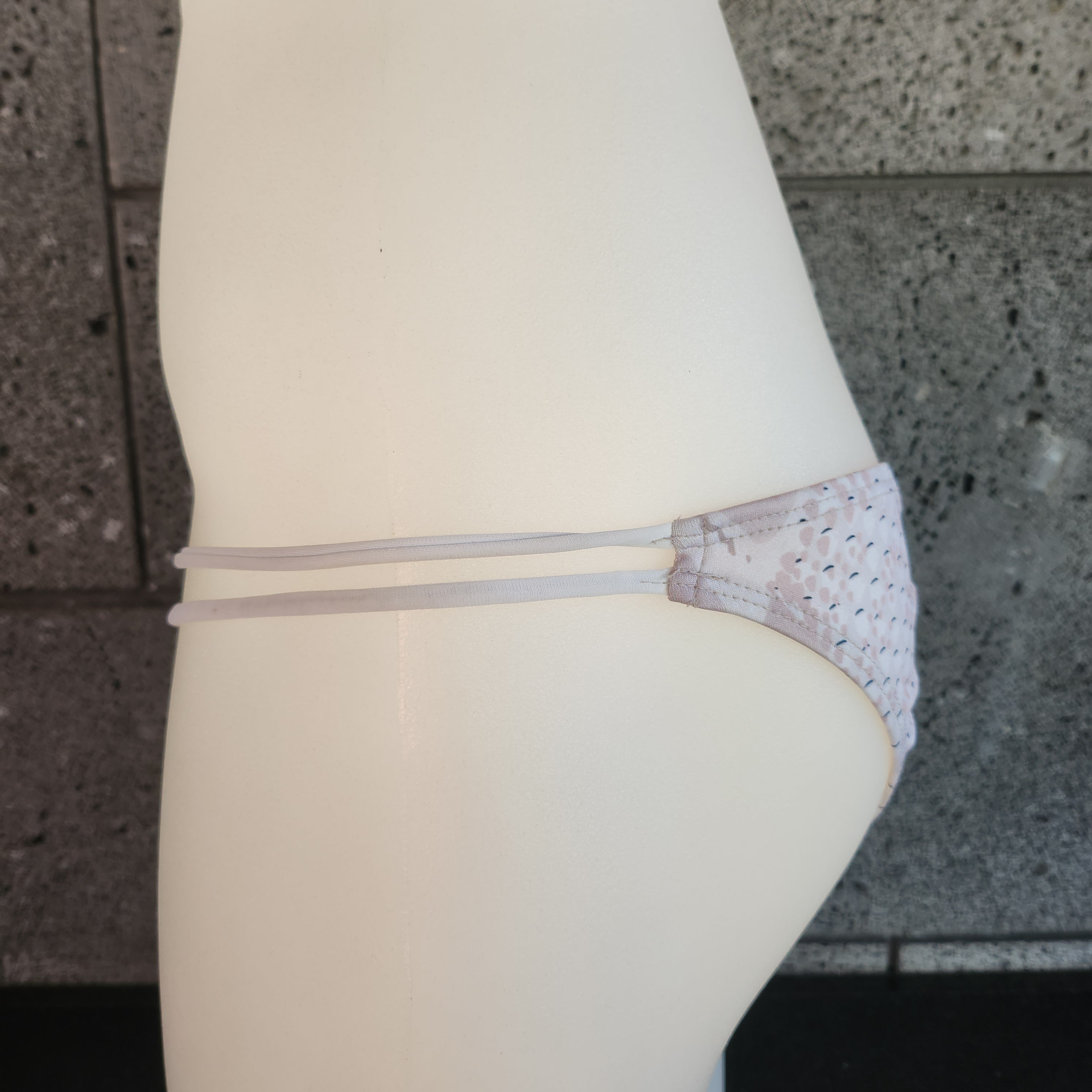 Loco Boutique P-Python Strappy Side Cinched Rear Bikini Bottom - Loco Boutique