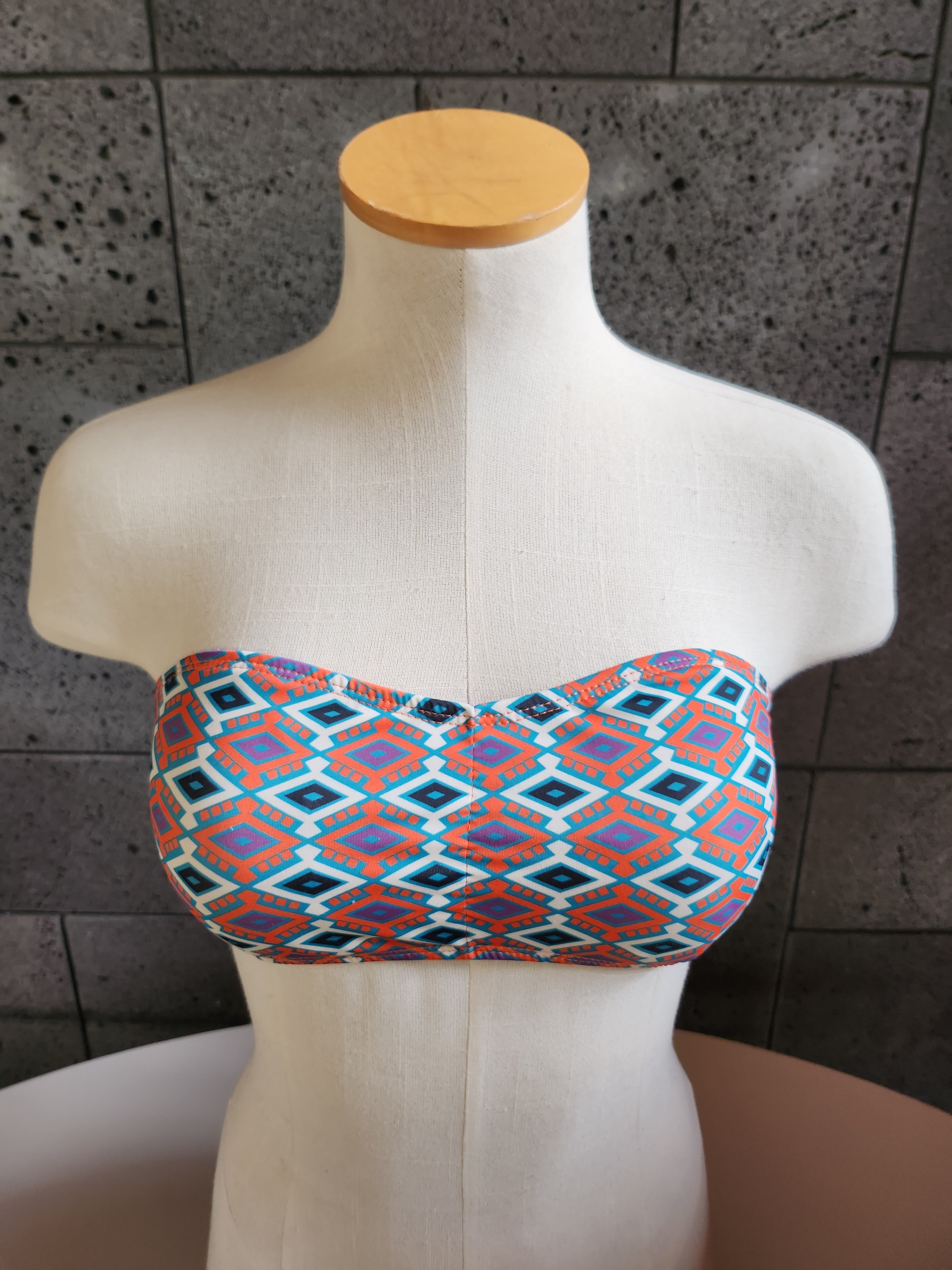 Loco Boutique Navajo Bandeau Bikini Top