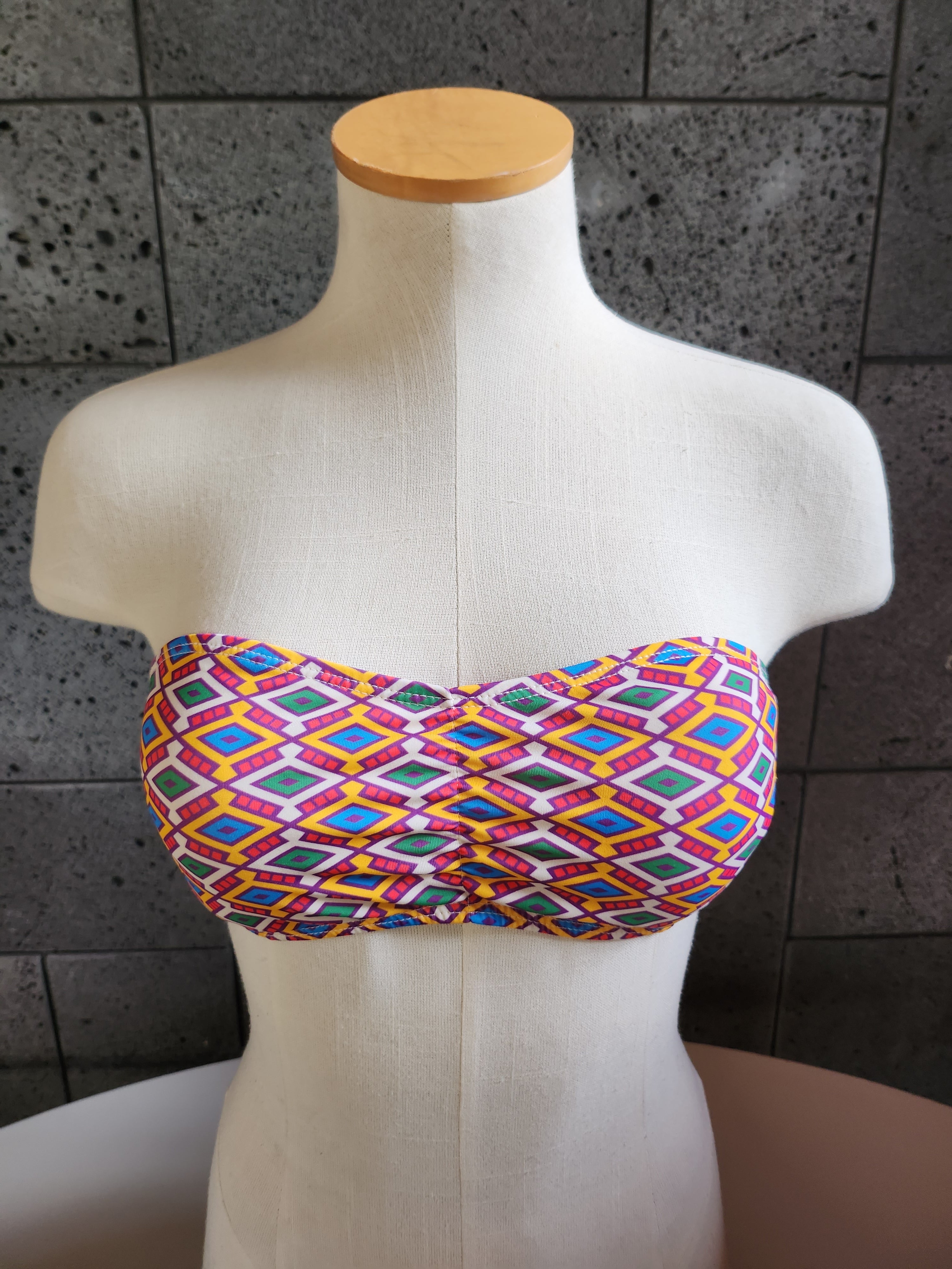 Loco Boutique Navajo Bandeau Bikini Top