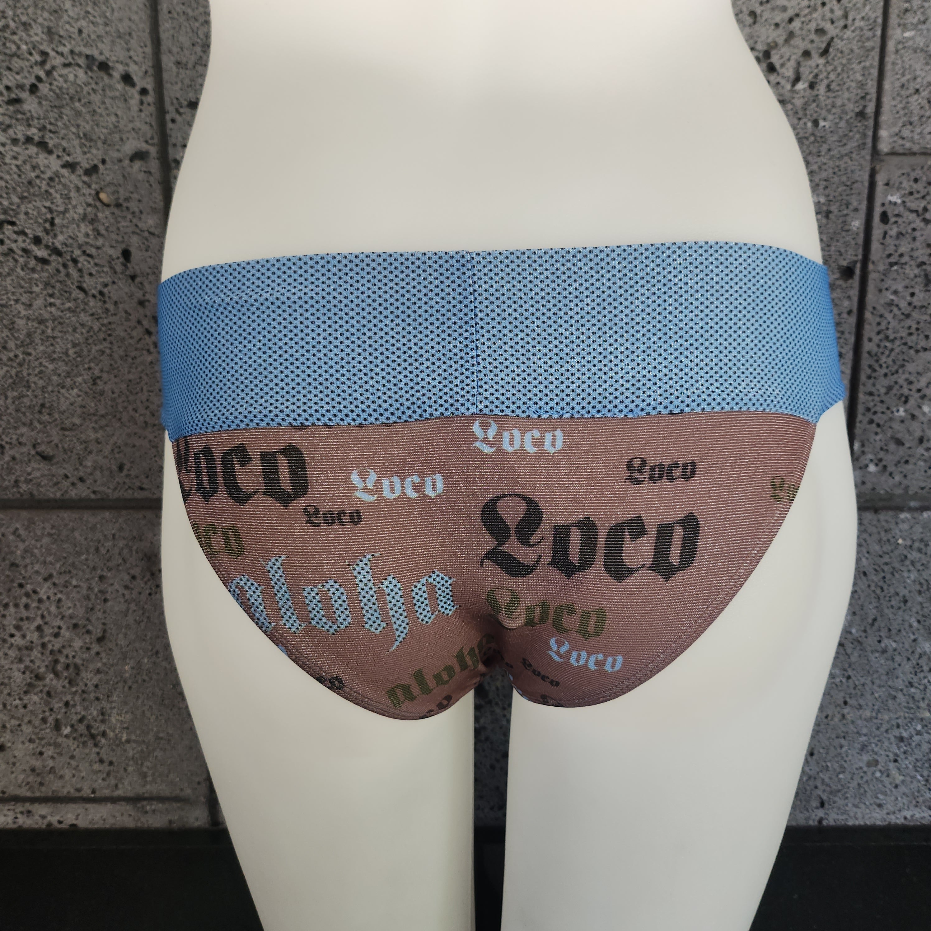 Loco Camo Swimwear Wide Banded Bottom