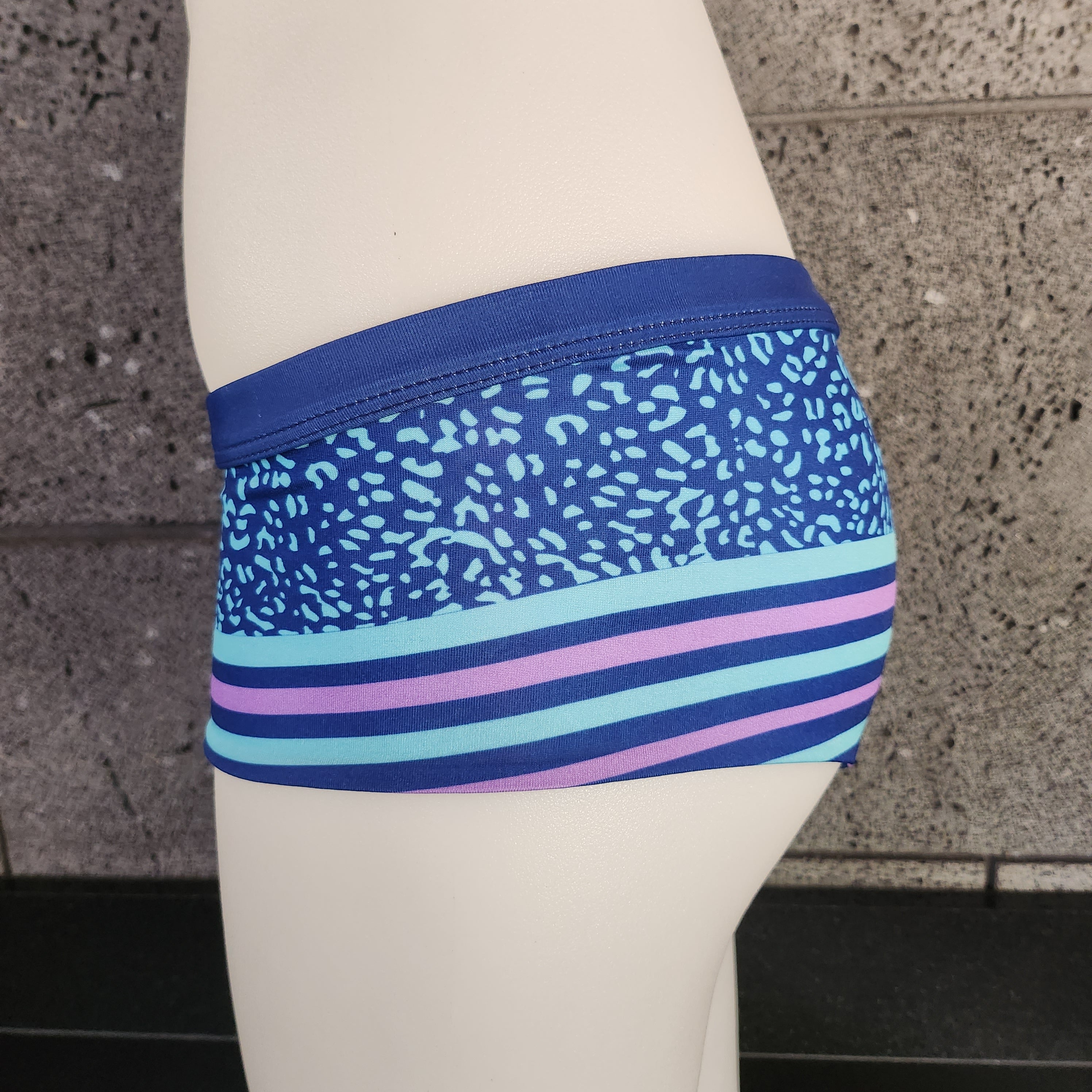 Loco Boutique Pastel Jungle Reversible Boyshorts