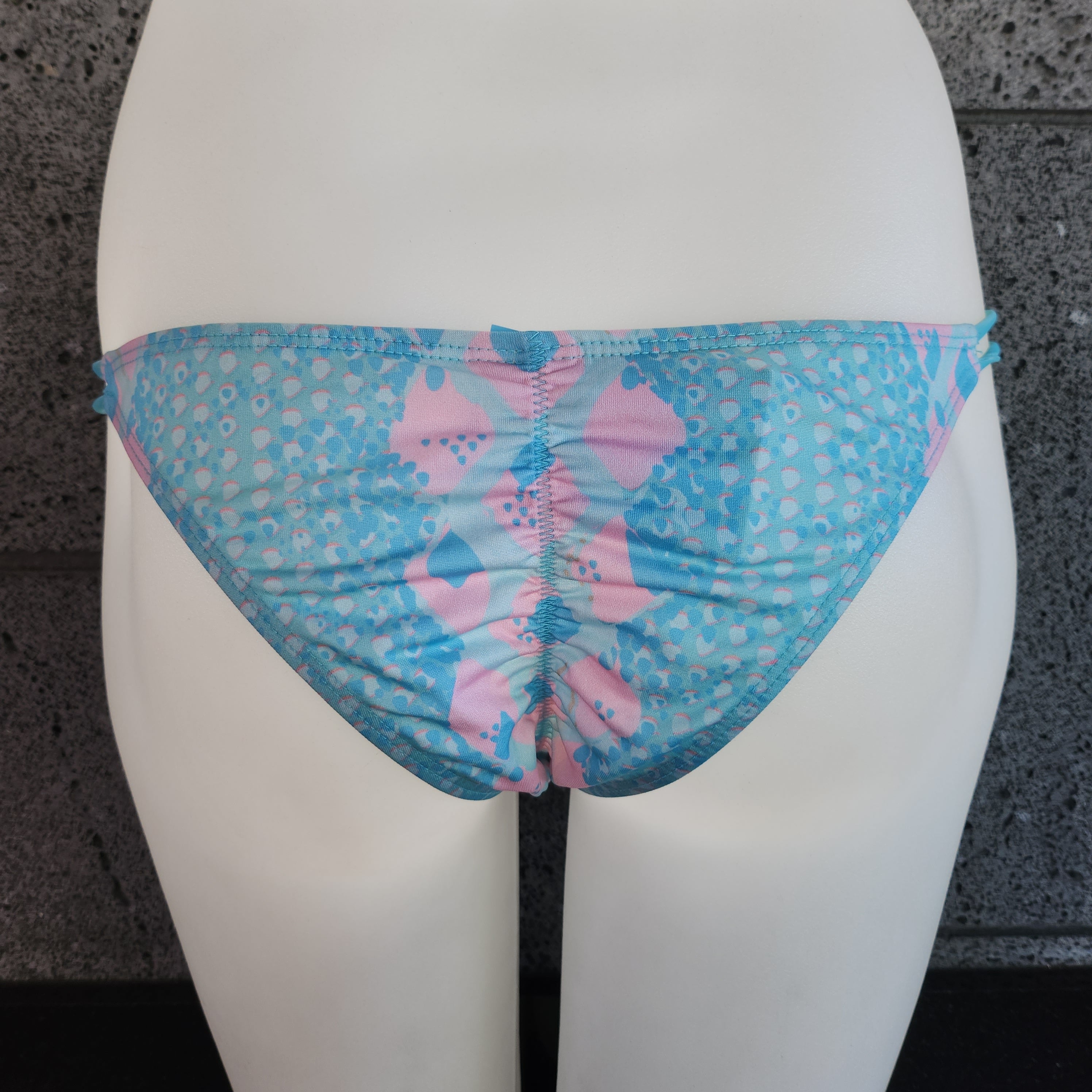 Loco Boutique P-Python Strappy Side Cinched Rear Bikini Bottom