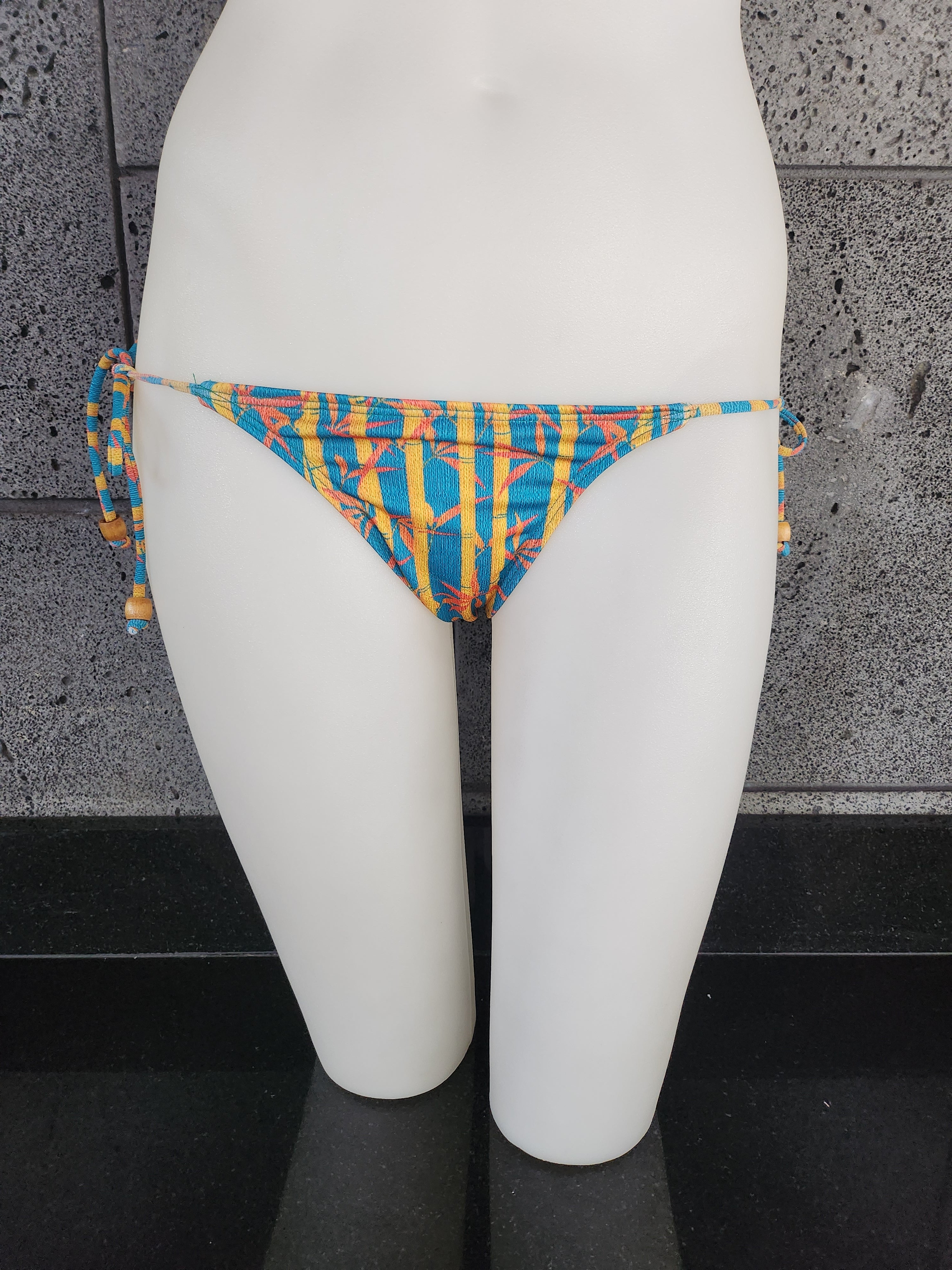 Loco Boutique Bamboo Cinched Back Side Ties