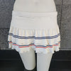 Loco Boutique Aloha Banner Double Layer Flared Skort - CREAM / M