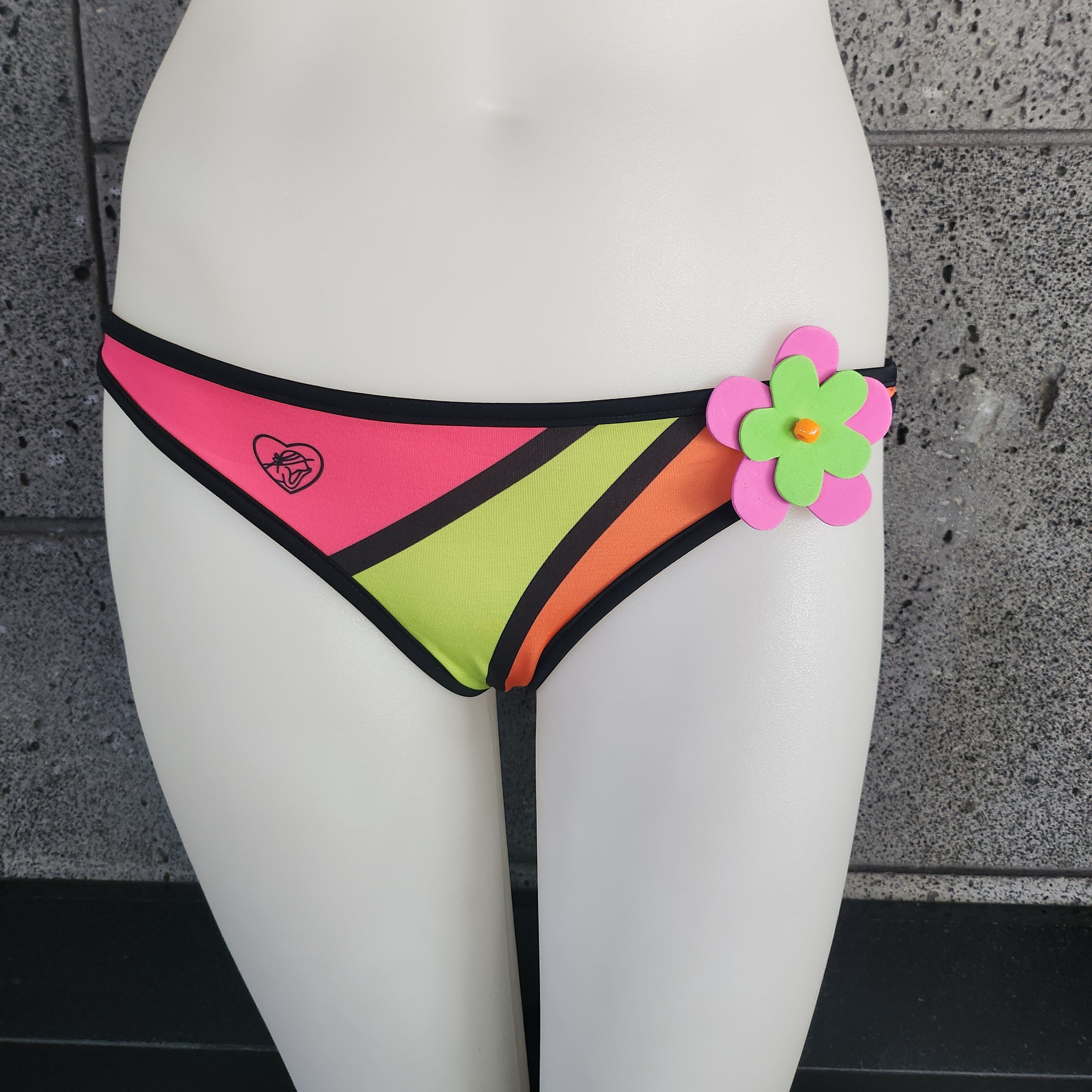 Loco Boutique Color Blocking Removable Bows