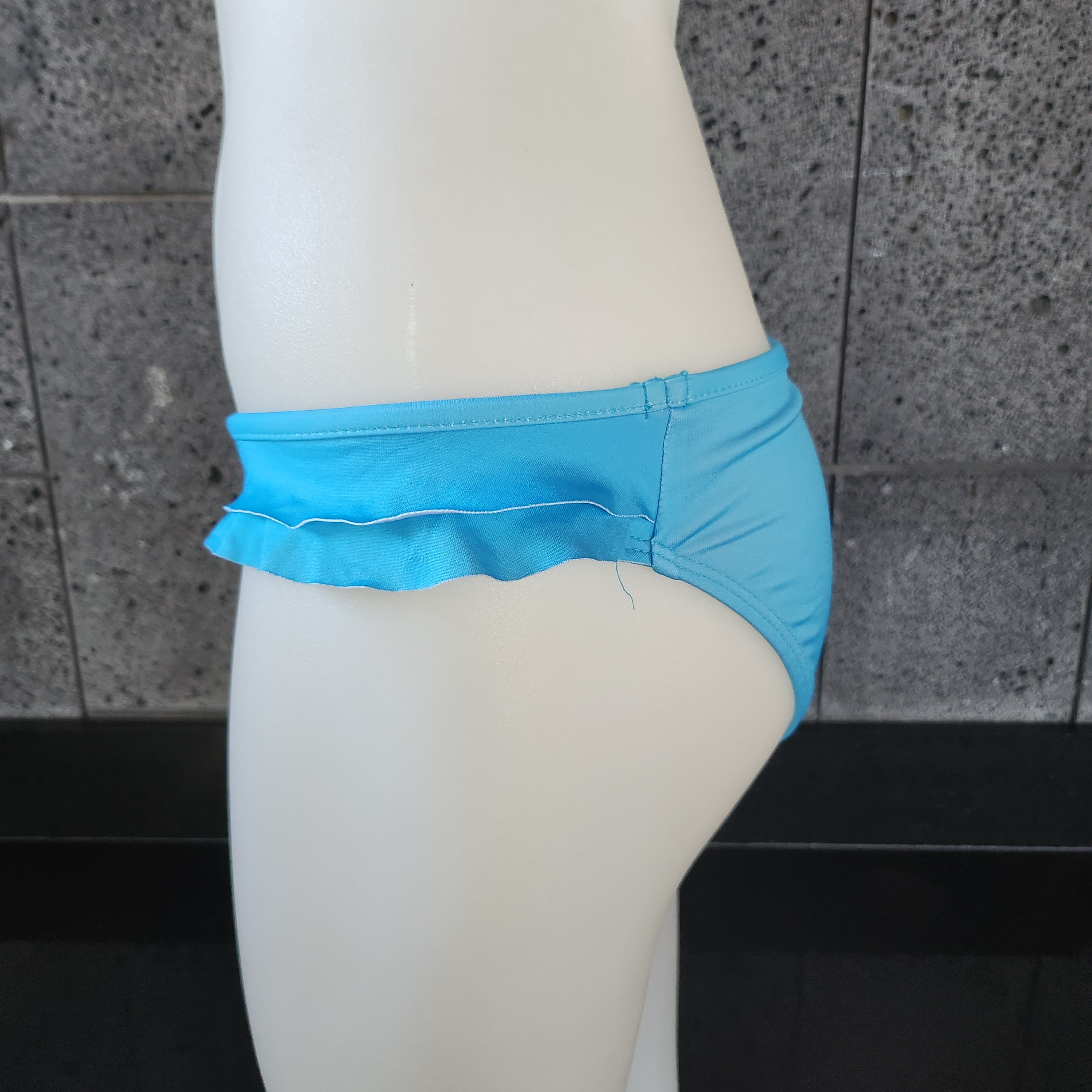 Solid Logo Double Sided Ruffles - Loco Boutique