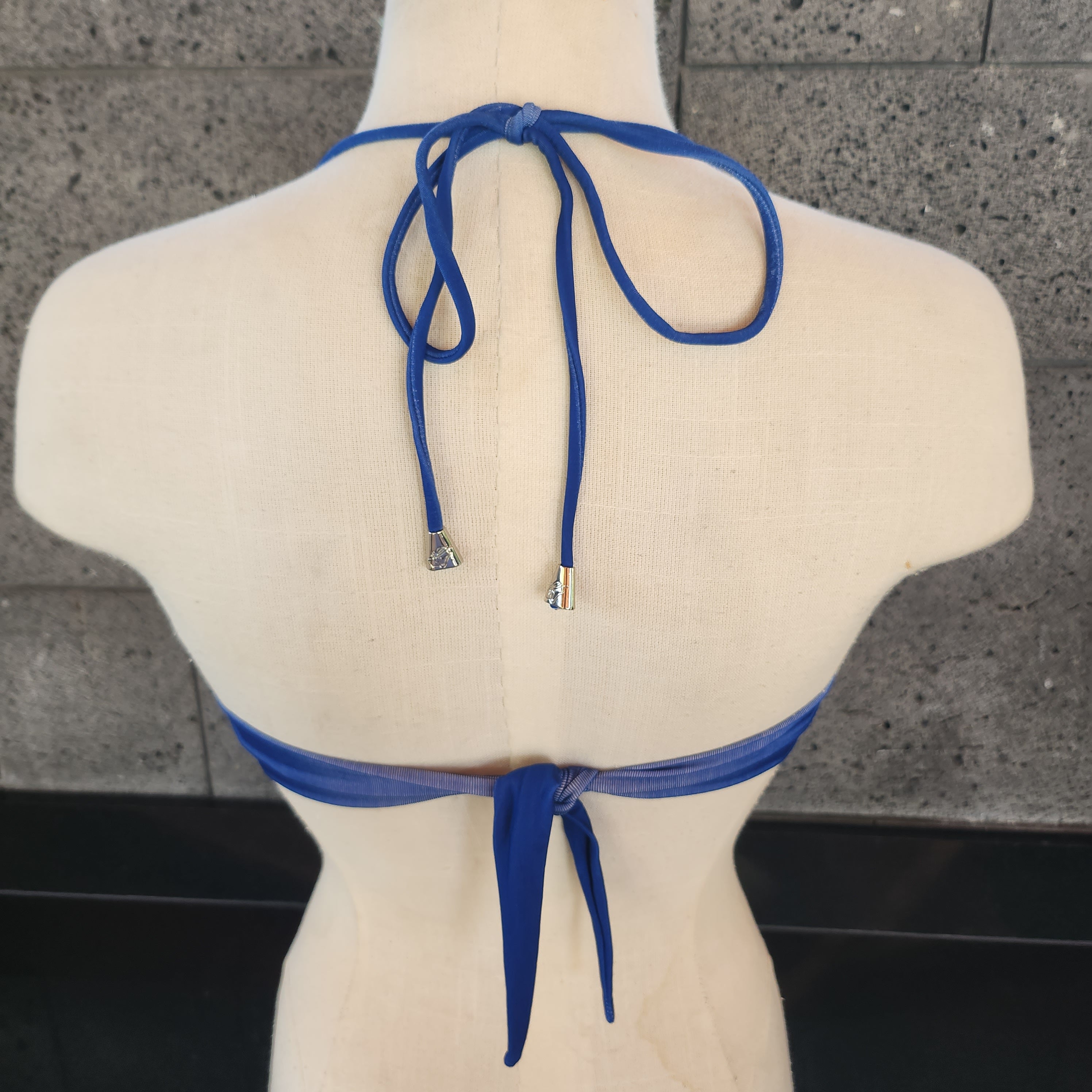 Loco Boutique Solid Logo Twisted Bandeau - Loco Boutique