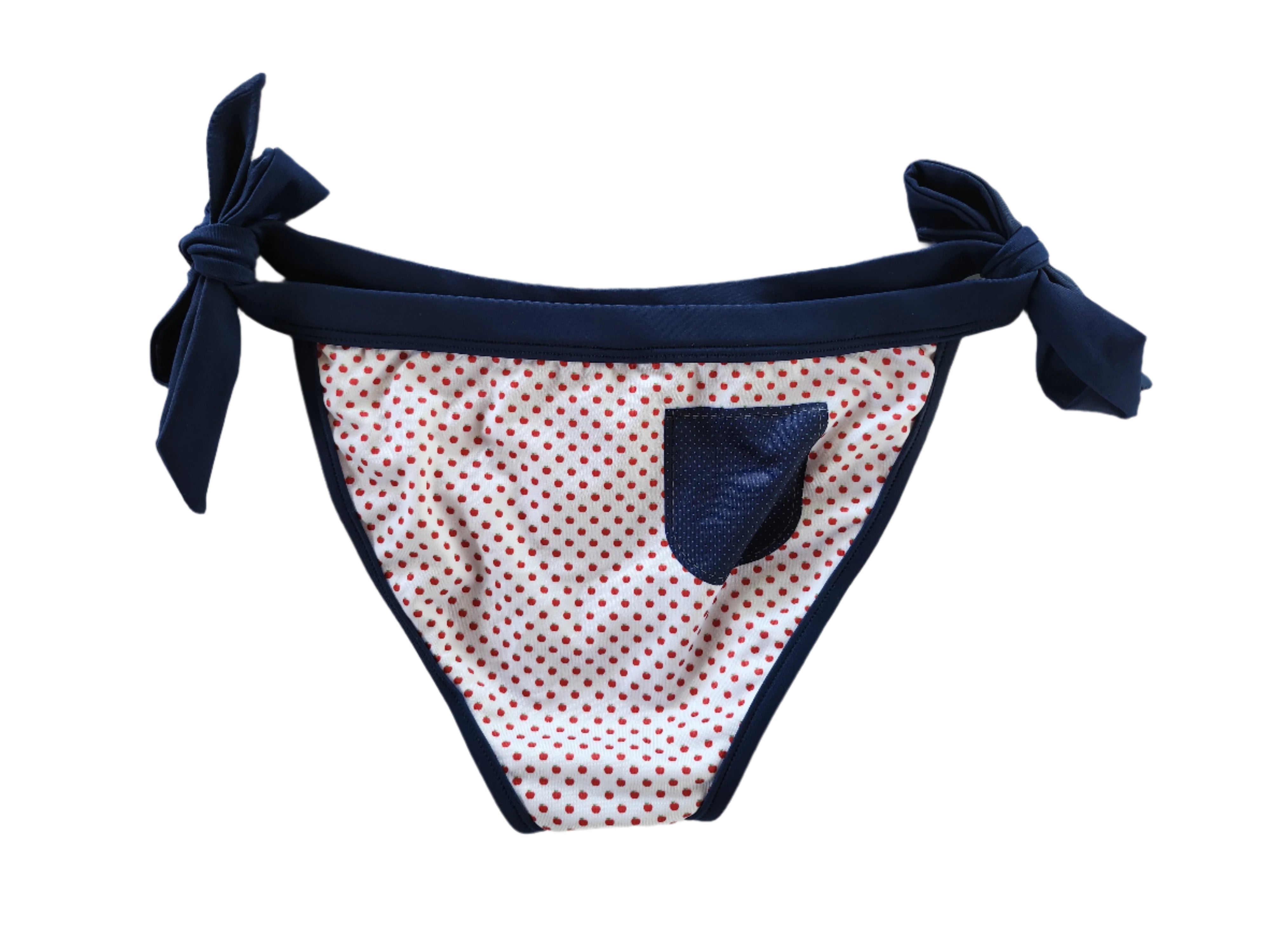 Loco Boutique Apples n Dots Reversible Banded Waist