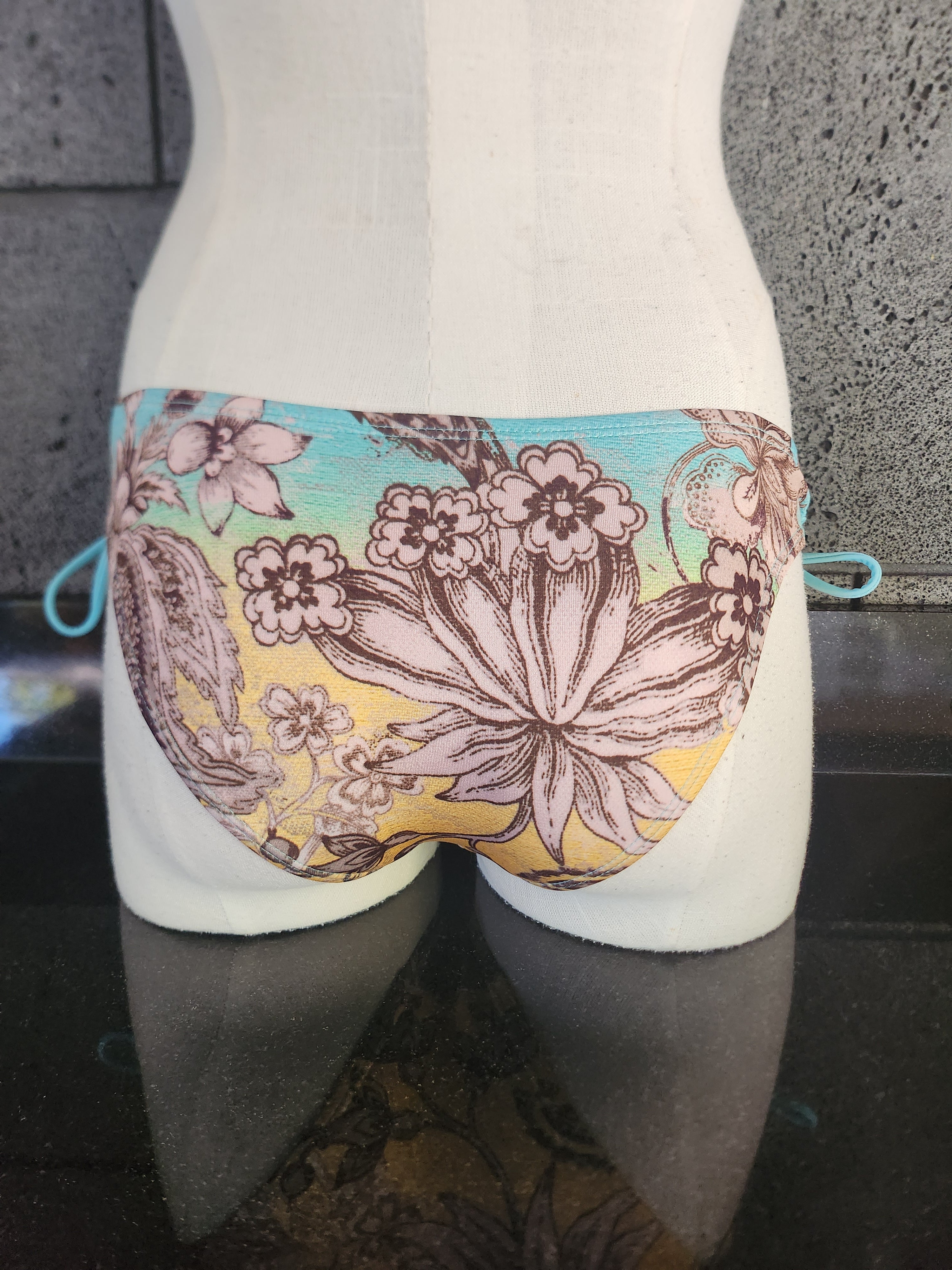 Loco Boutique Gypsy Keyhole Gather Bikini Bottom