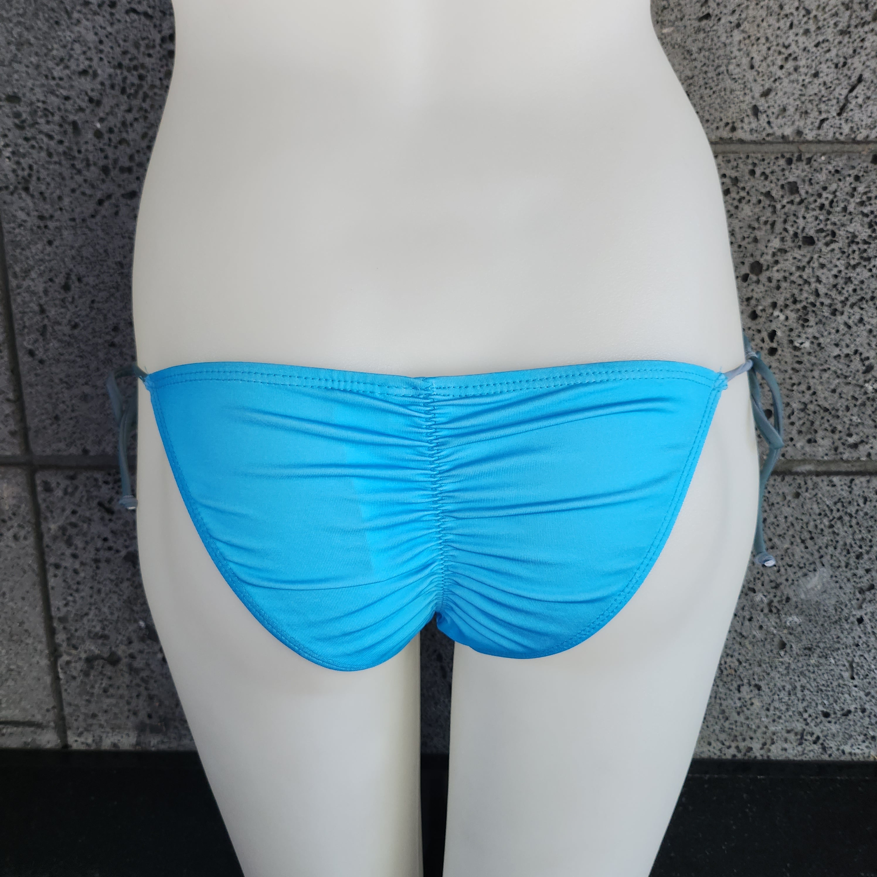 Loco Boutique Solid Bright Cinched Back Side Ties