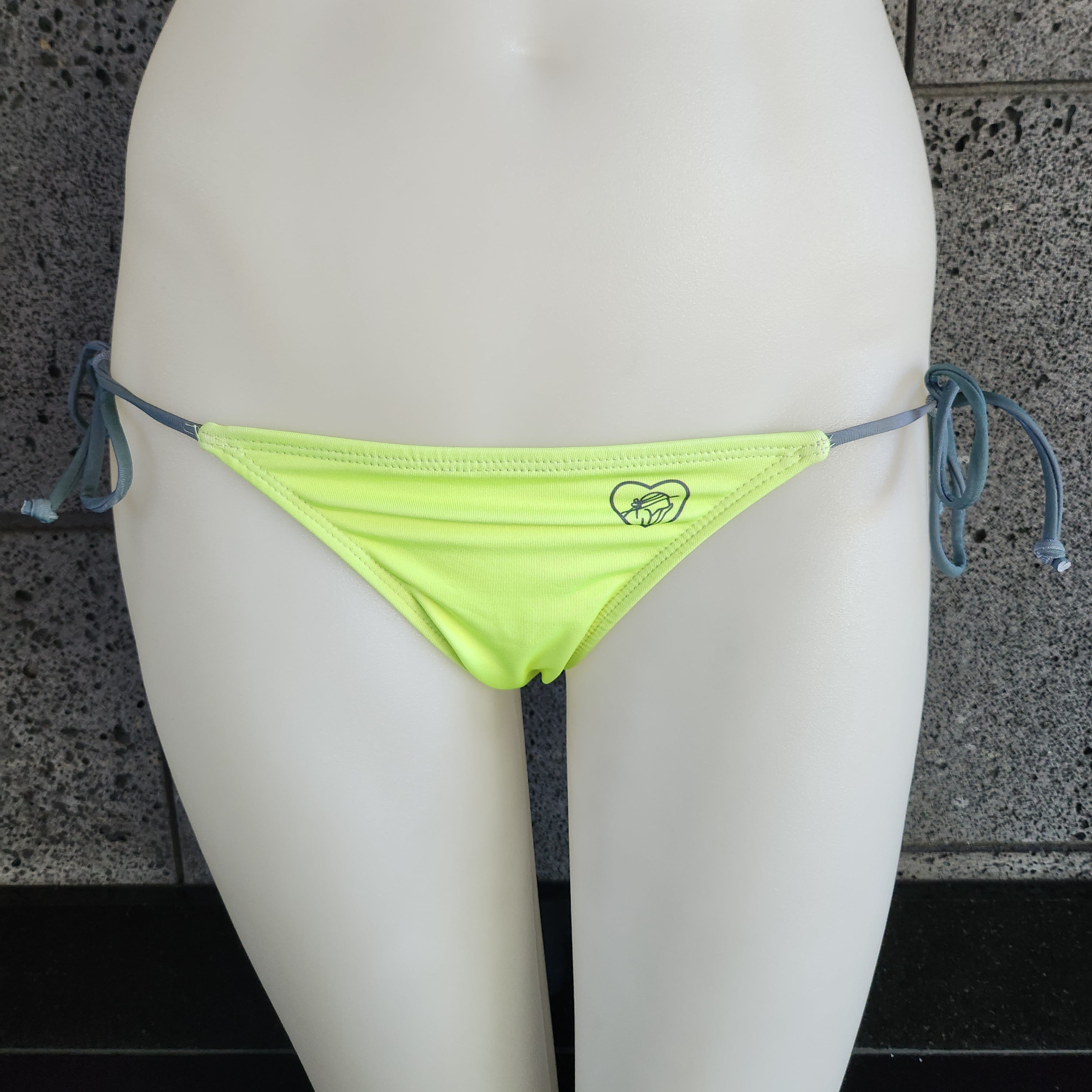 Loco Boutique Solid Bright Cinched Back Side Ties